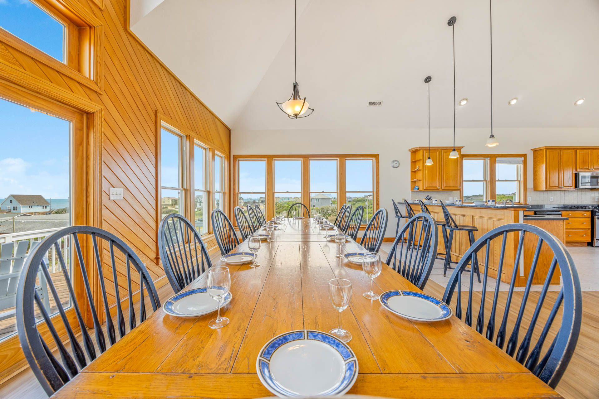 Surf Or Sound Realty 1251 Whispering Sands Dining Area 5