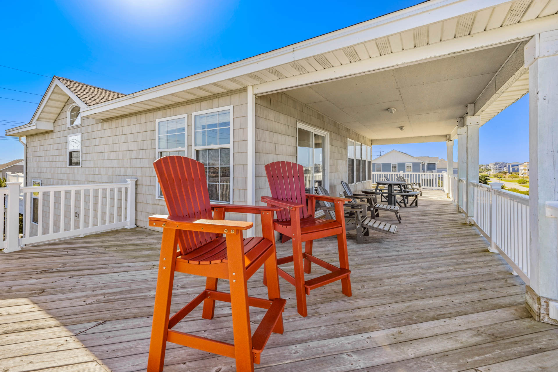 Surf Or Sound Realty 823 Sounds Good 2 Me Deck 1