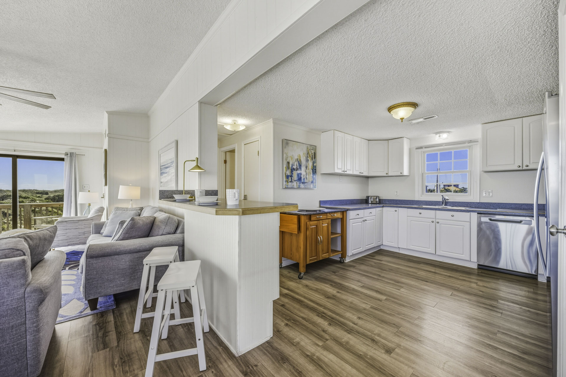 Surf Or Sound Realty 1229 Kinnakeet Dunes Kitchen 1