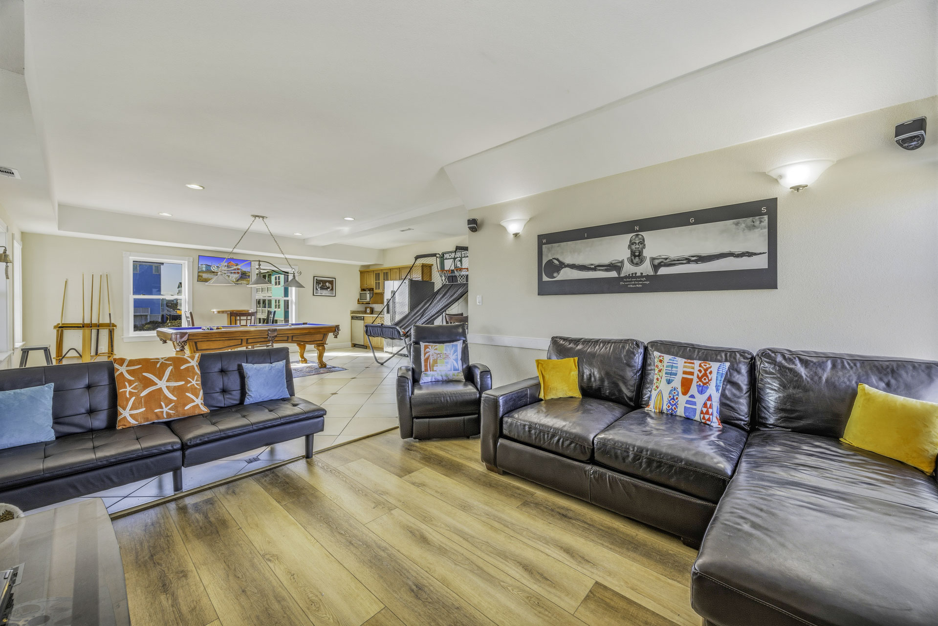 Surf Or Sound Realty 575 Rodanthe Paradise Game Room 3