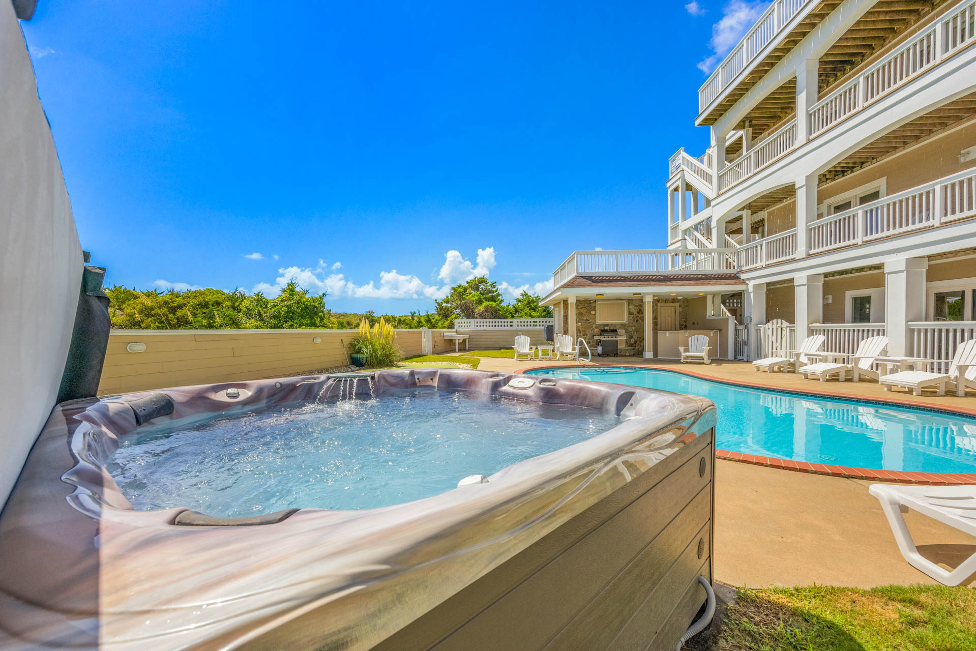 Surf Or Sound Realty 1074 Pura Vida Pool Area 5
