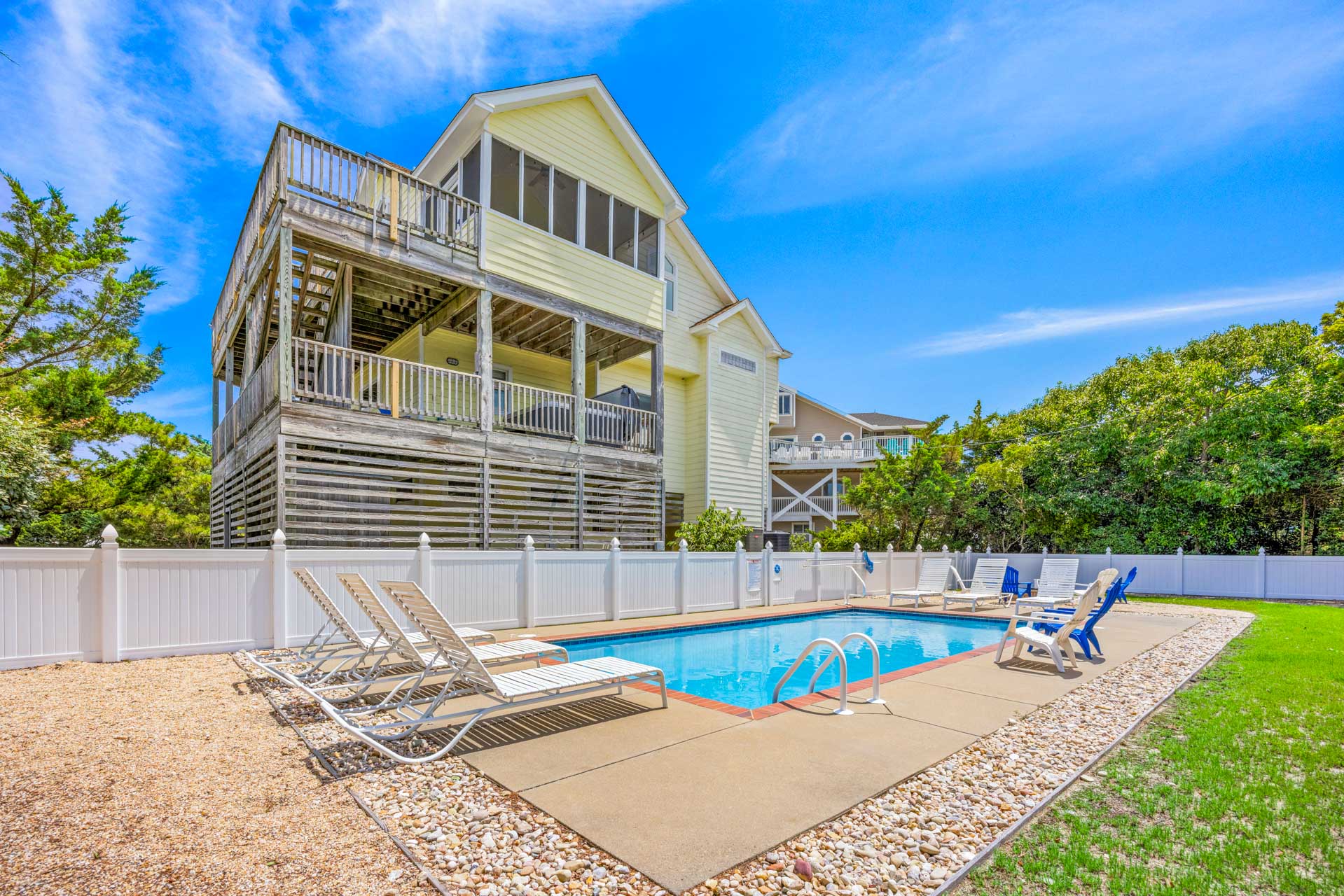 Surf Or Sound Realty 1256 X Marks The Spot Pool Area 3