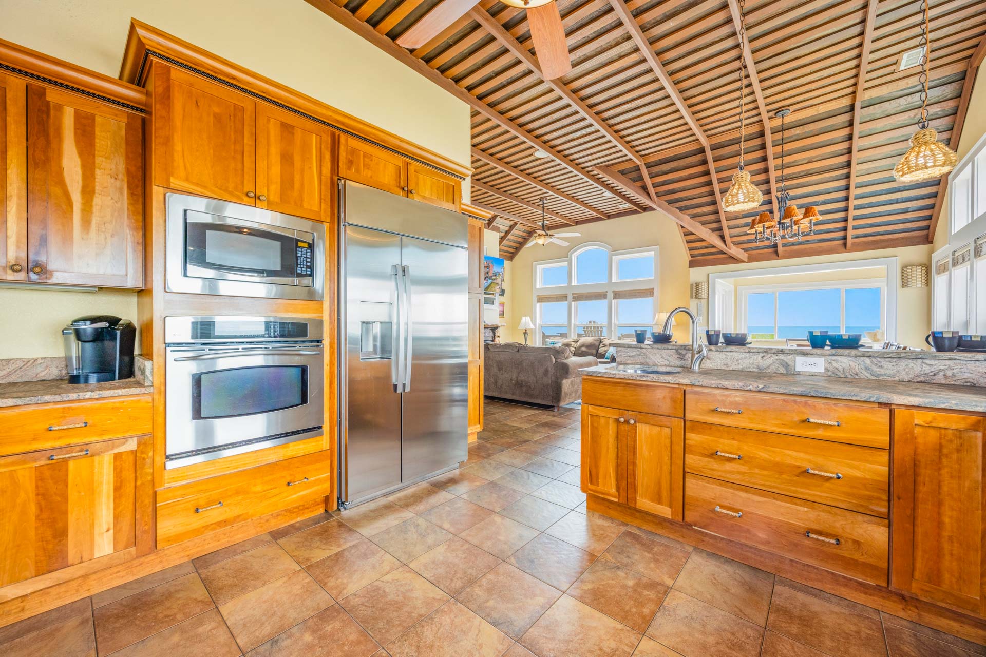 Surf Or Sound Realty 957 Coral Breeze Kitchen 4