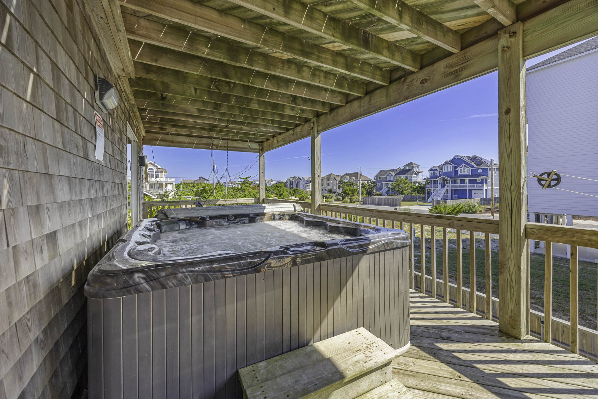 Surf Or Sound Realty 854 Crewe's Nest Hot Tub 1