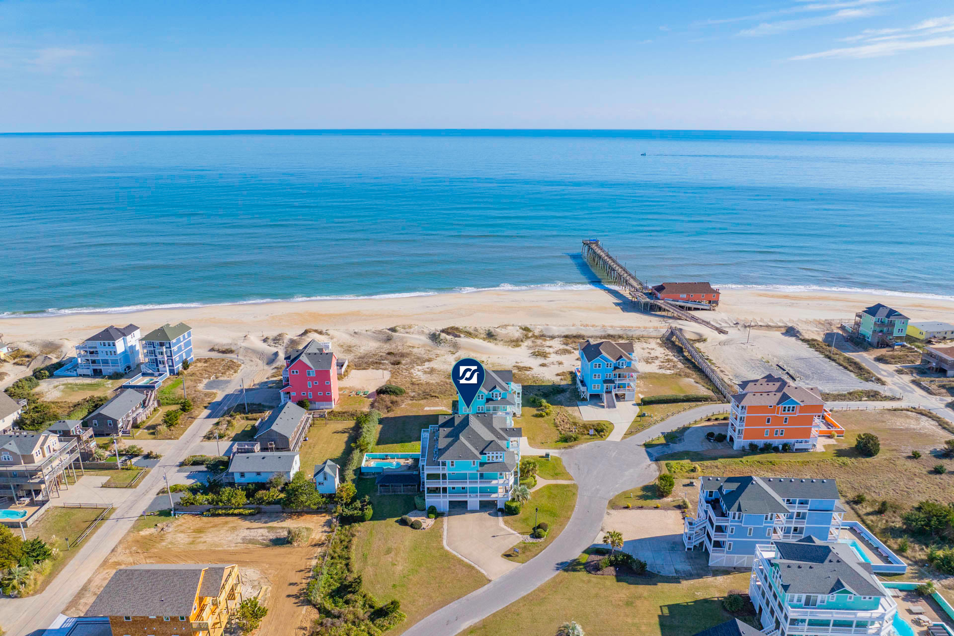 Surf Or Sound Realty 502 Tipsy Turtle Exterior 14 Pin