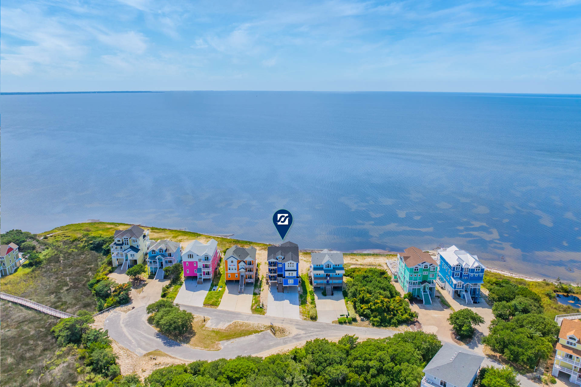 Surf Or Sound Realty 1204 Ocean's 12 Exterior 31 Pin