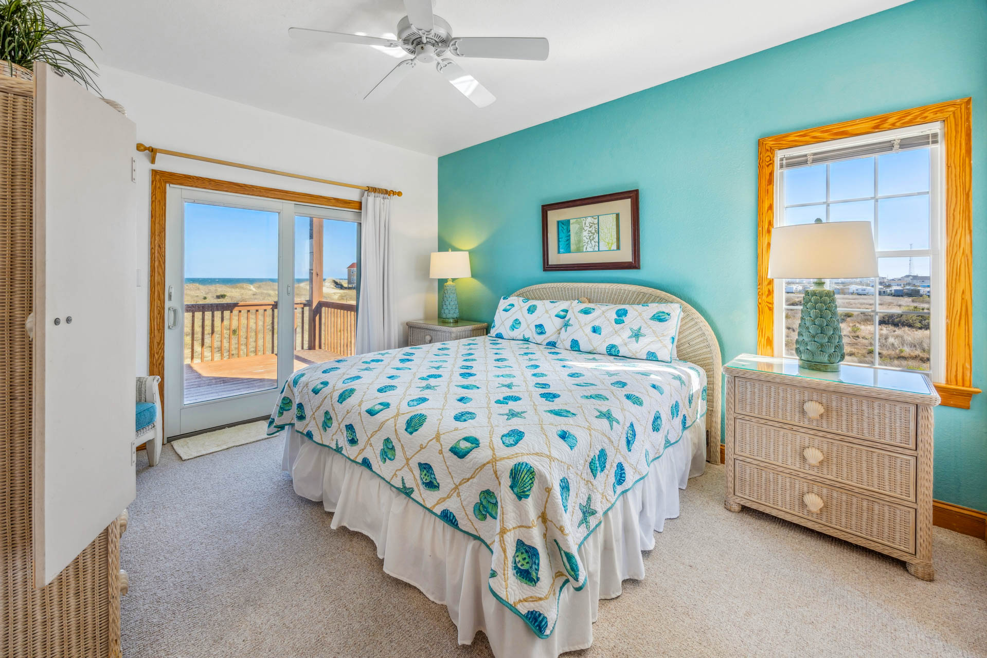 Surf Or Sound Realty 253 Captain Beck's Bedroom 2 1