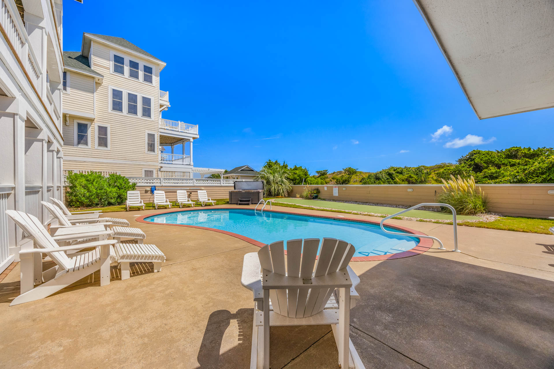 Surf Or Sound Realty 1074 Pura Vida Pool Area 1