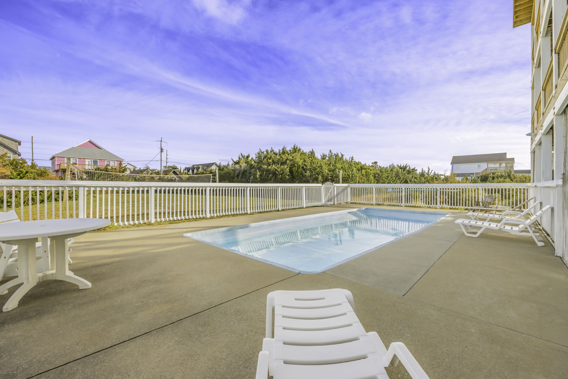 Surf Or Sound Realty 687 The Scotch Retreat Pool Area 1