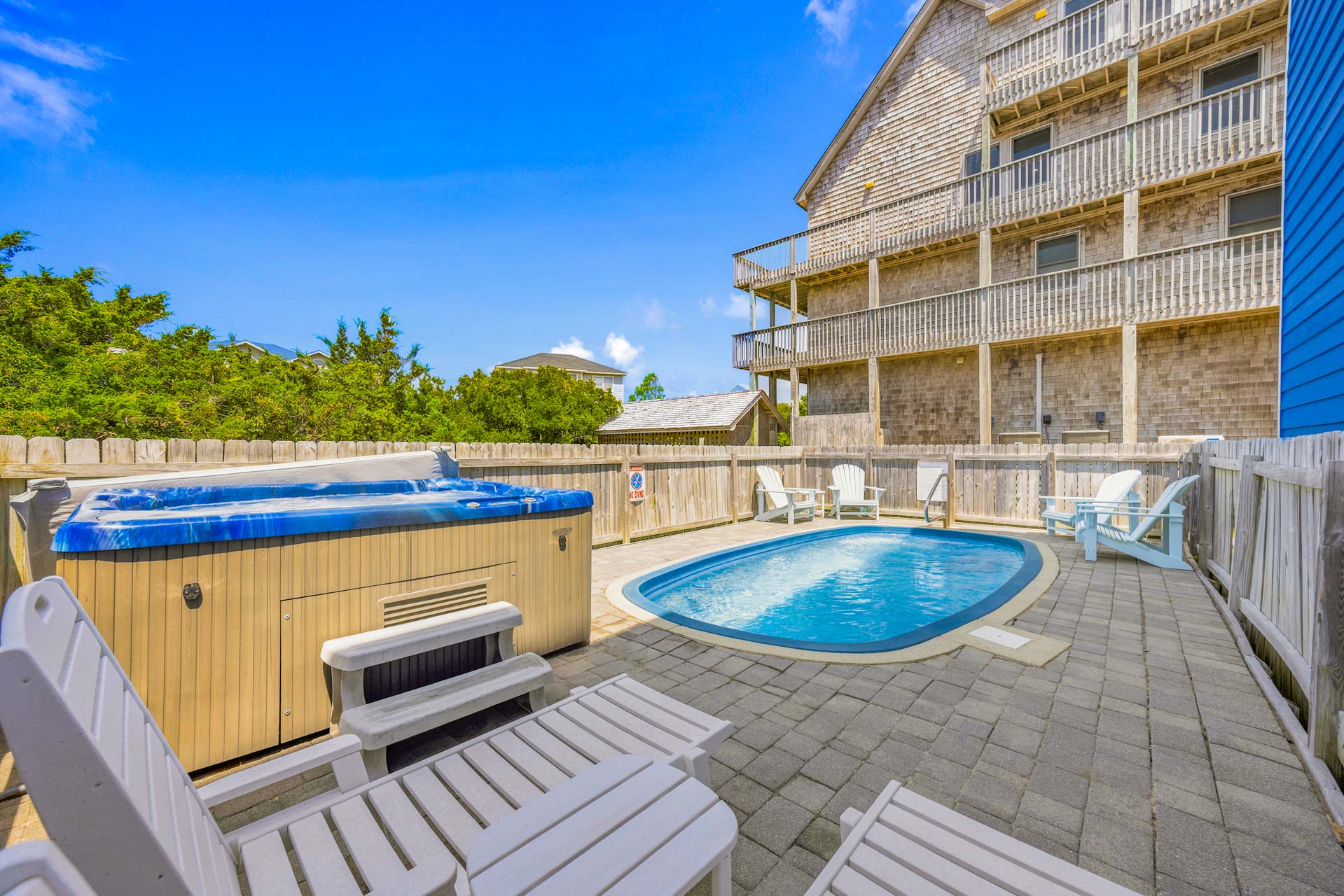 Surf Or Sound Realty 1245 Blue Wahoo Pool Area 1