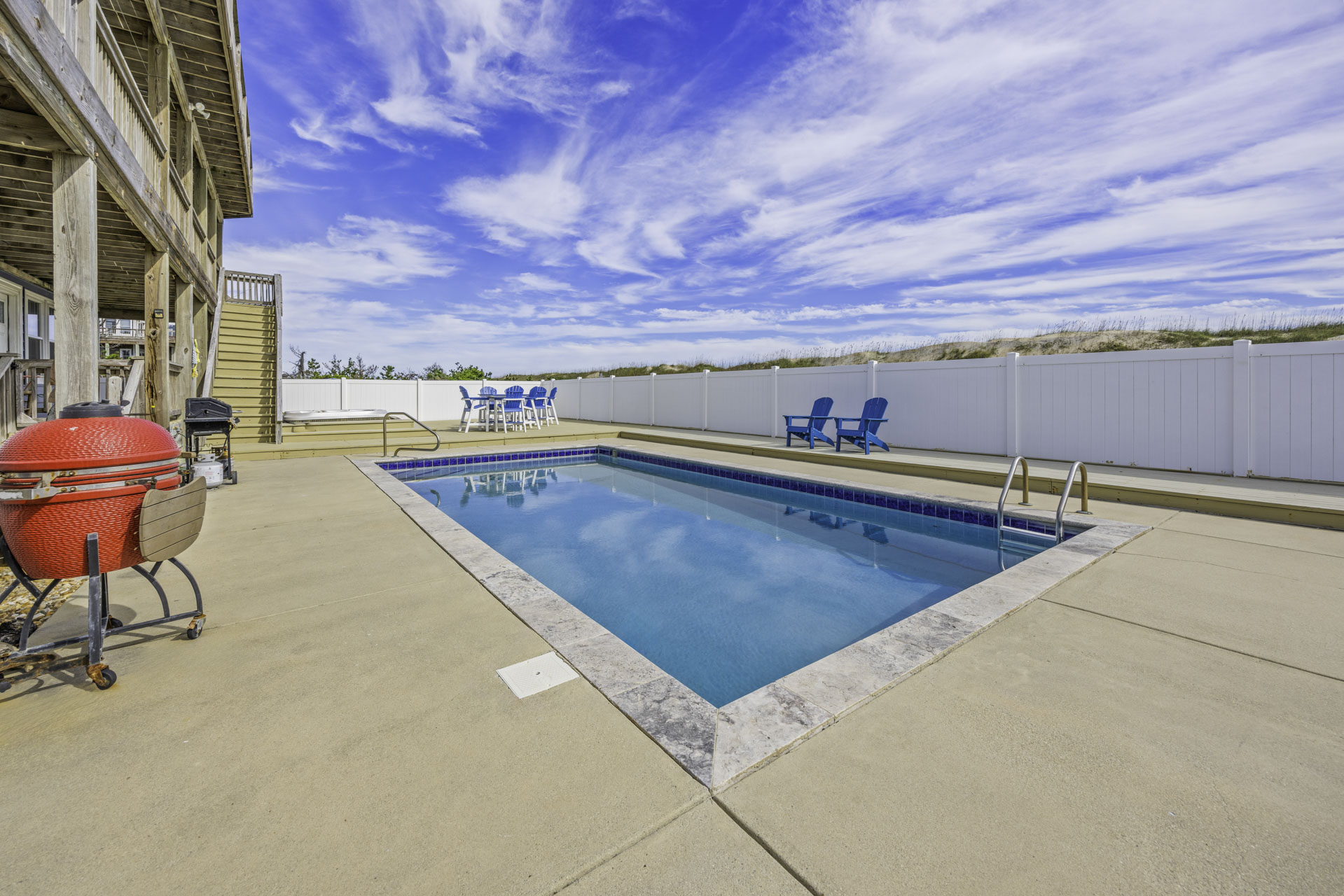 Surf Or Sound Realty 1231 Rise N Shine Pool Area 1