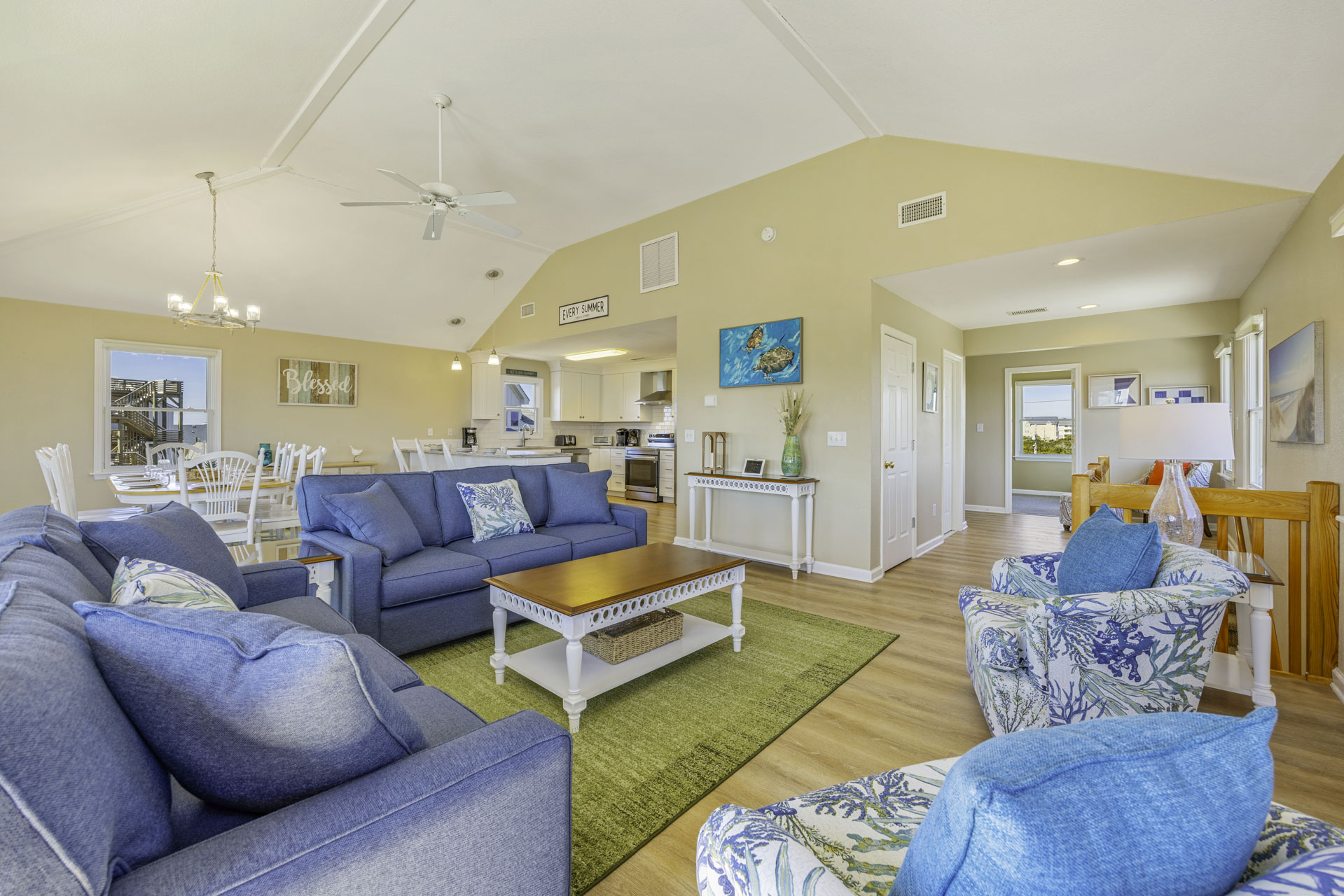 Surf Or Sound Realty 967 Sailor's Delight Great Room 2