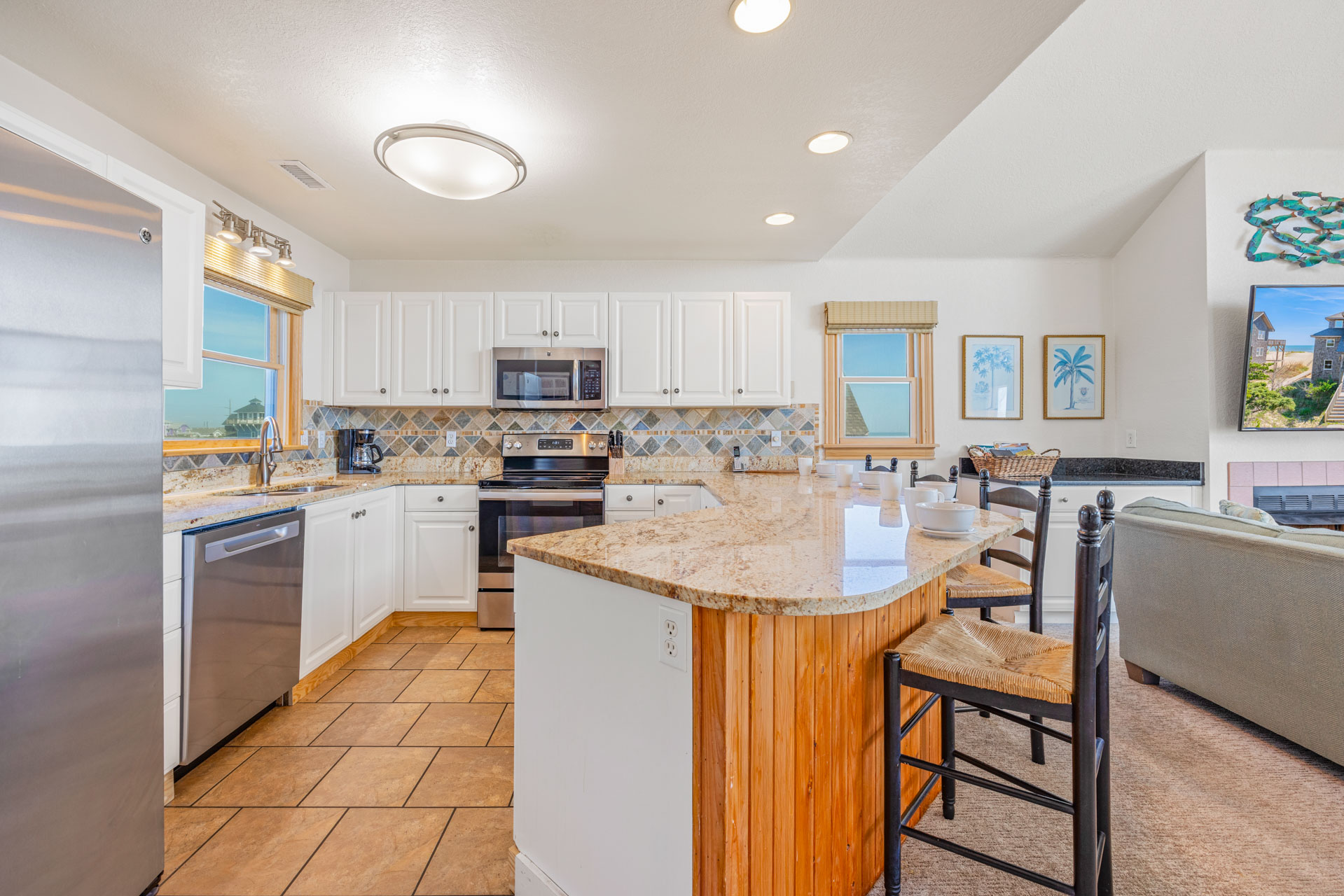 Surf Or Sound Realty 12 Bermuda Dunes Kitchen 2