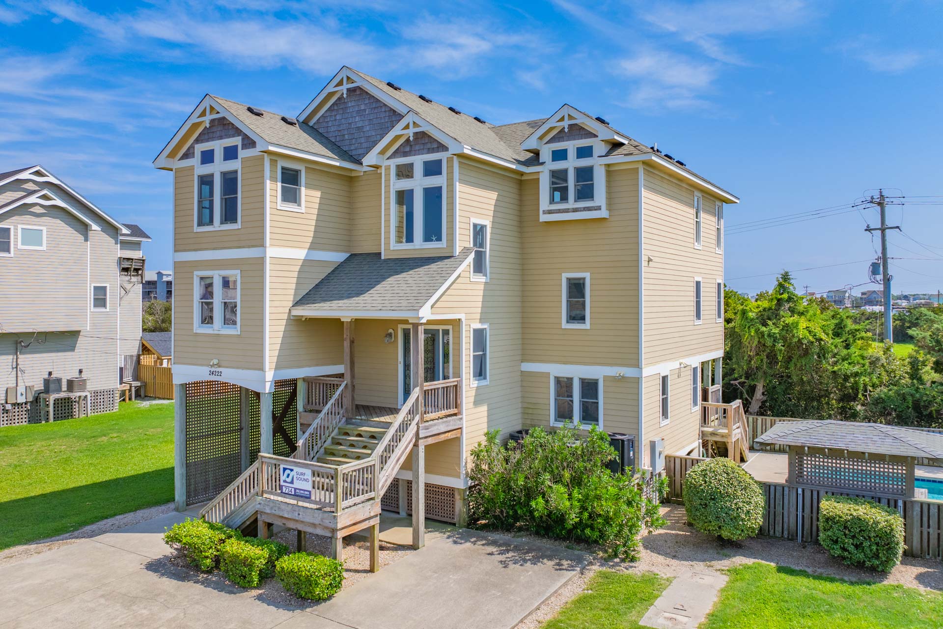 Surf Or Sound Realty 734 Hi View Exterior 2