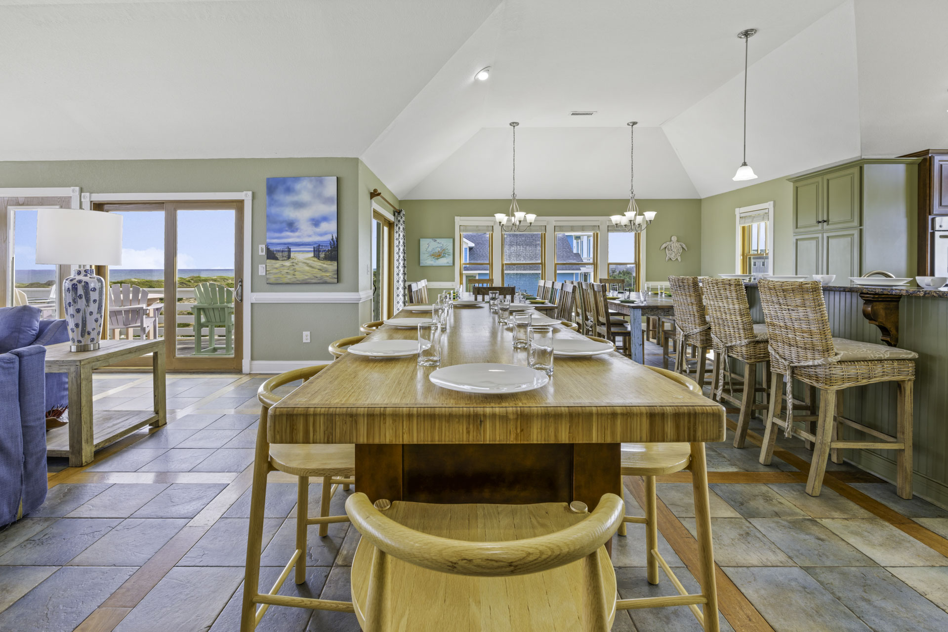 Surf Or Sound Realty 683 Rising Sun Dining Area 1