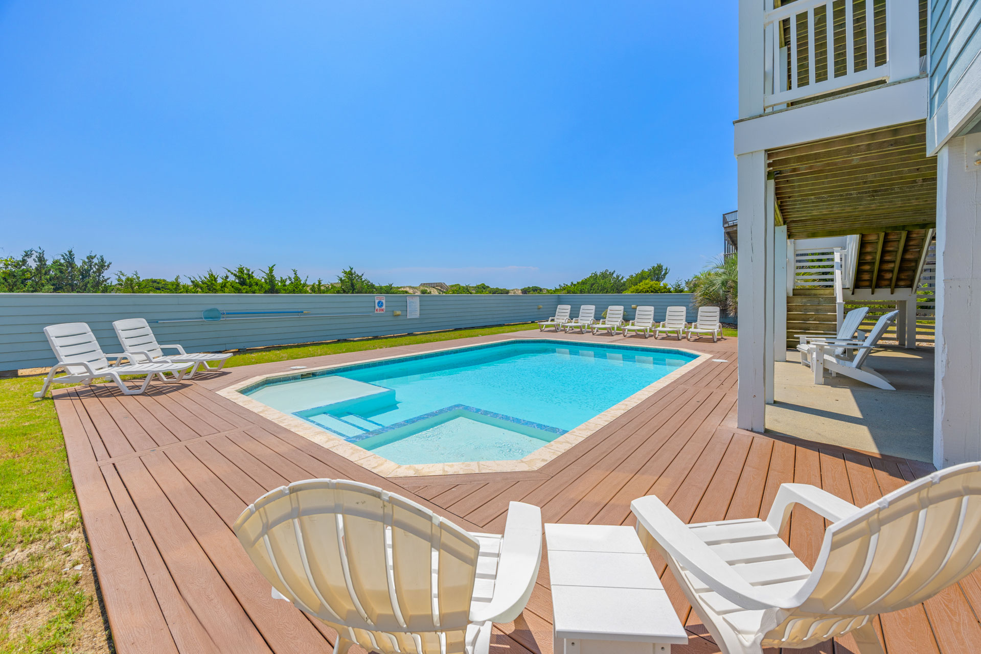 Surf Or Sound Realty 778 Time Out Pool Area 1