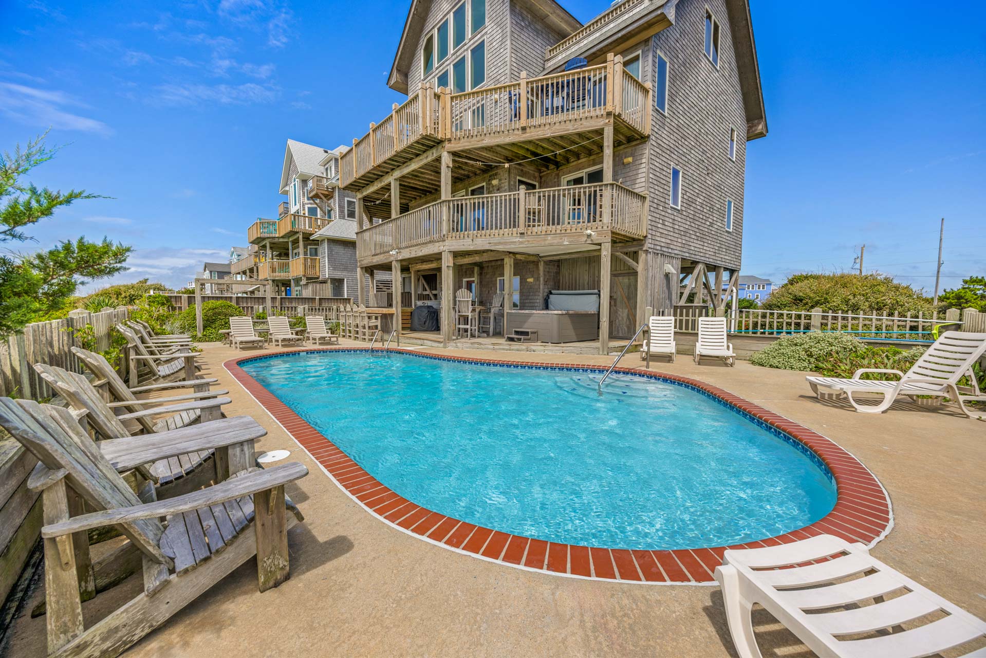 Surf Or Sound Realty 766 Surf's Up Pool Area 3