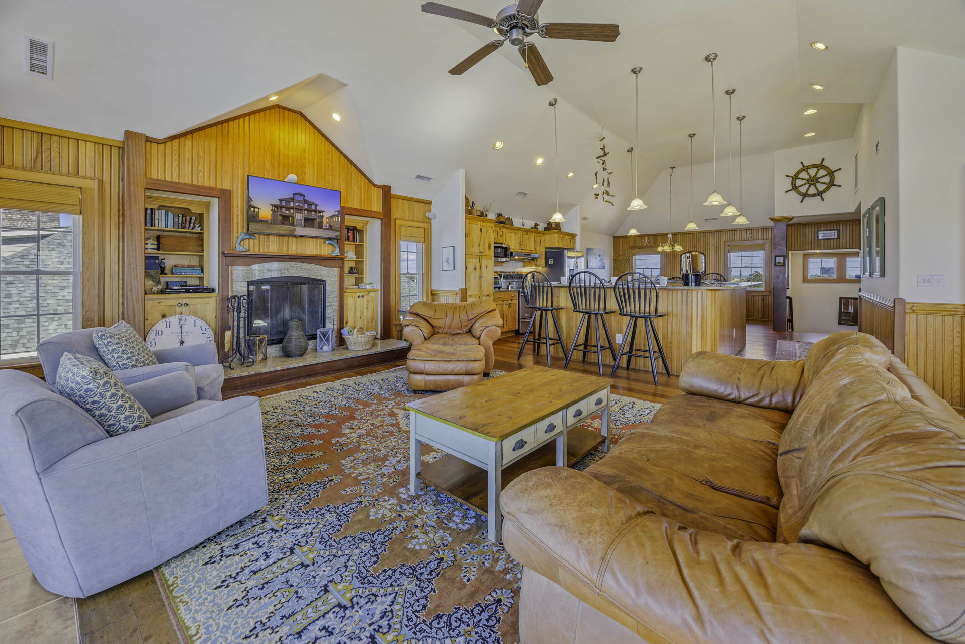 Surf Or Sound Realty 622 Sea Lady II Great Room 3