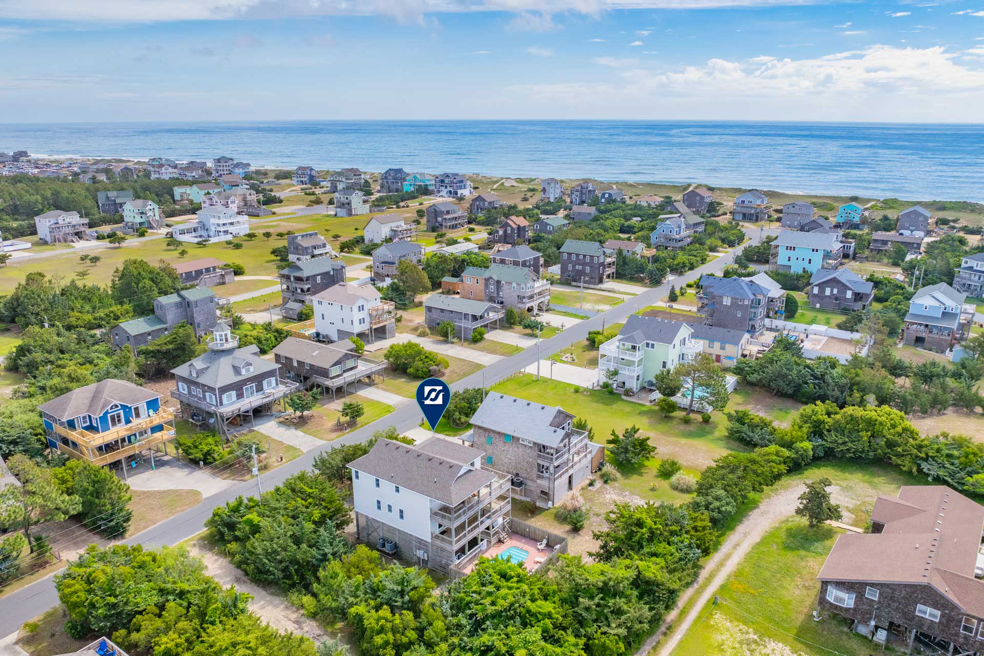 Surf Or Sound Realty 458 Waves Daze Exterior 5 Pin