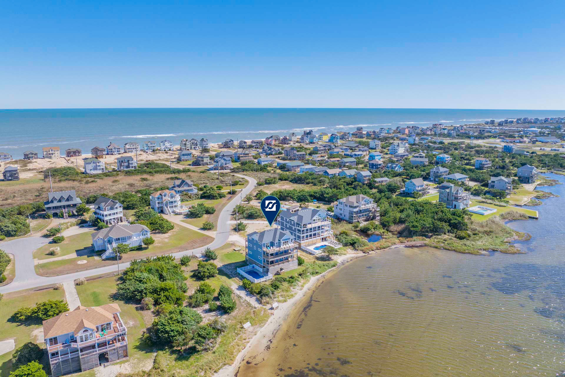 Surf Or Sound Realty 1036 Sunset Cove Exterior 6 Pin