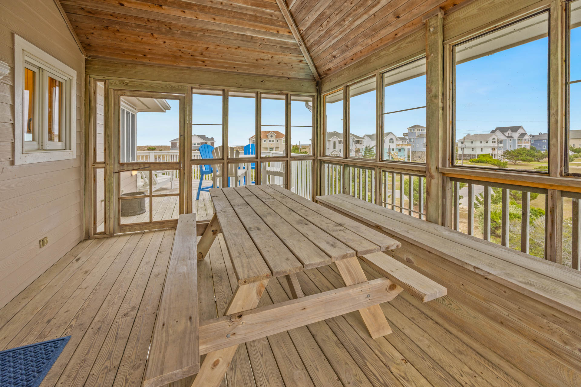 Surf Or Sound Realty 638 The Hatteras House Deck 1