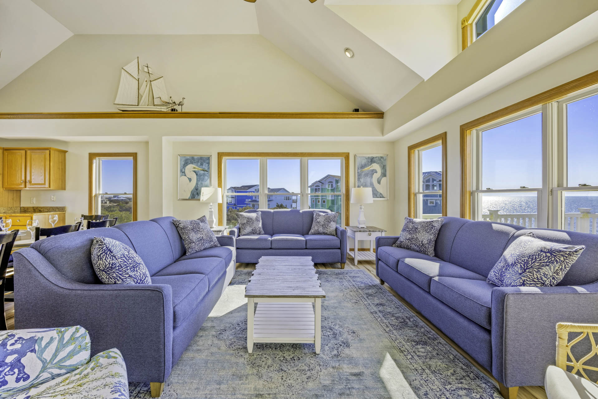 Surf Or Sound Realty 973 Bay Breeze Great Room 5