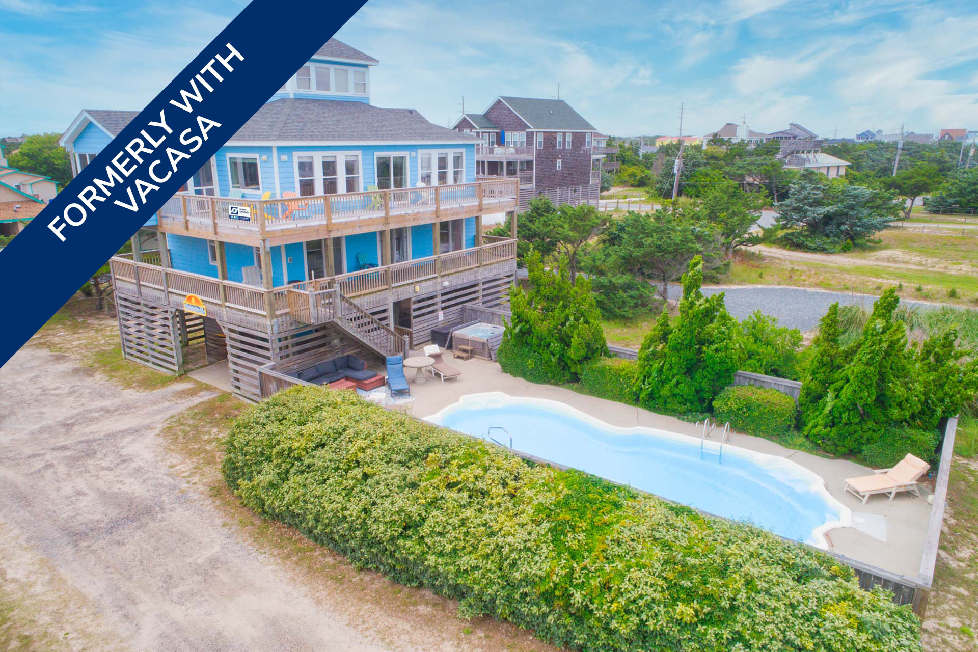The Sunny B 1128, 5 bedroom Ocean Front home in Avon, OBX, NC