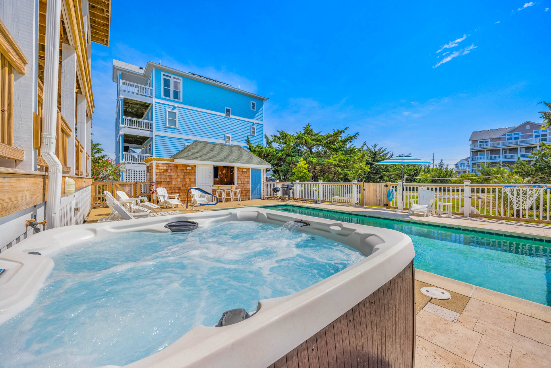 Surf Or Sound Realty 1224 Ride Like The Wind Hot Tub 2
