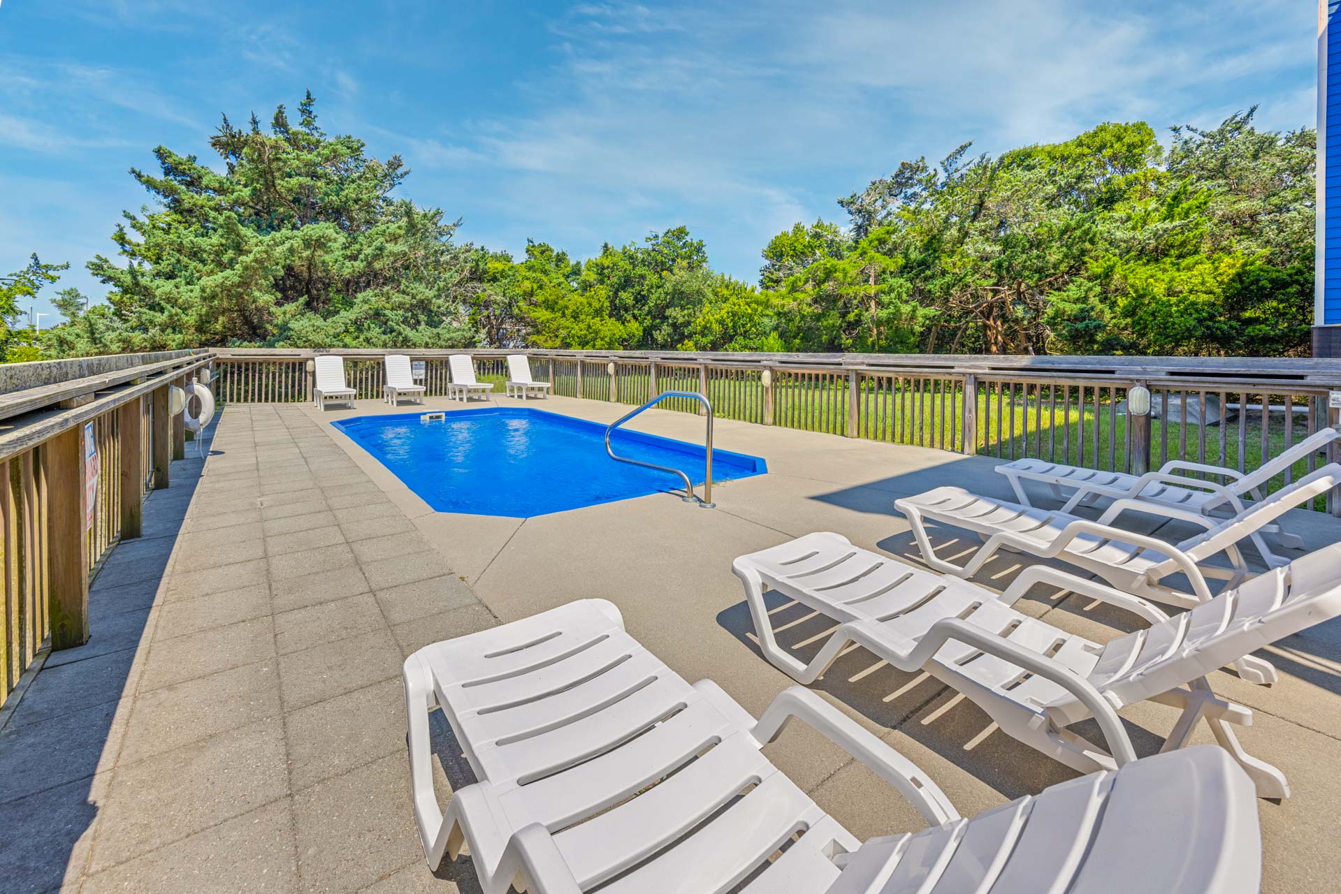 Surf Or Sound Realty 1129 Sea Queen Pool Area 4