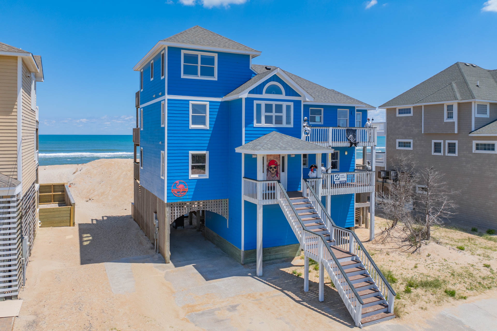 Surf Or Sound Realty 1111 Beachfront Pirates Exterior 7