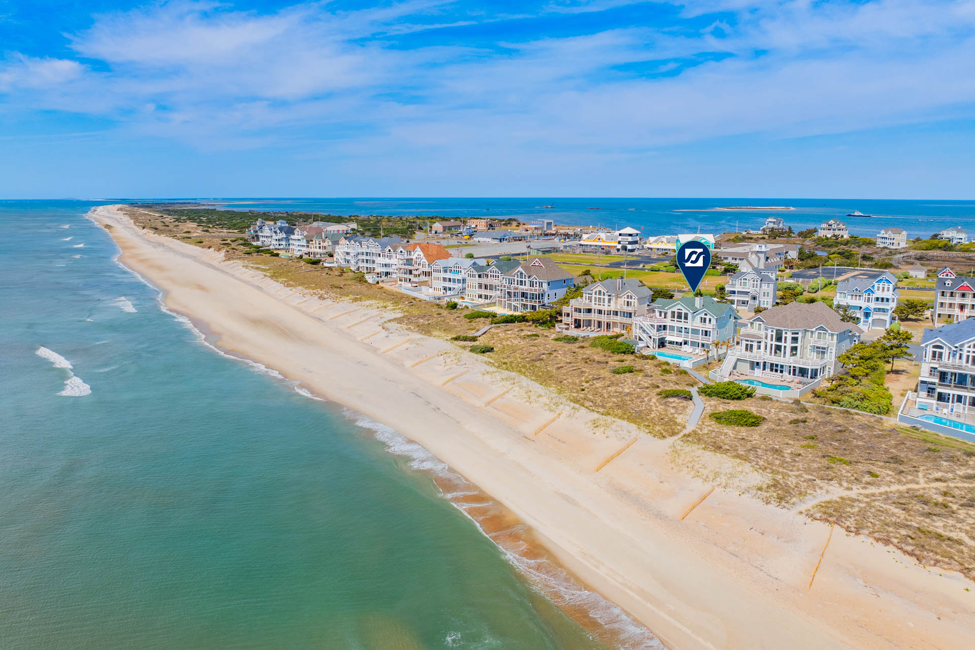 Surf Or Sound Realty 1126 Splash Landing Exterior 7 Pin