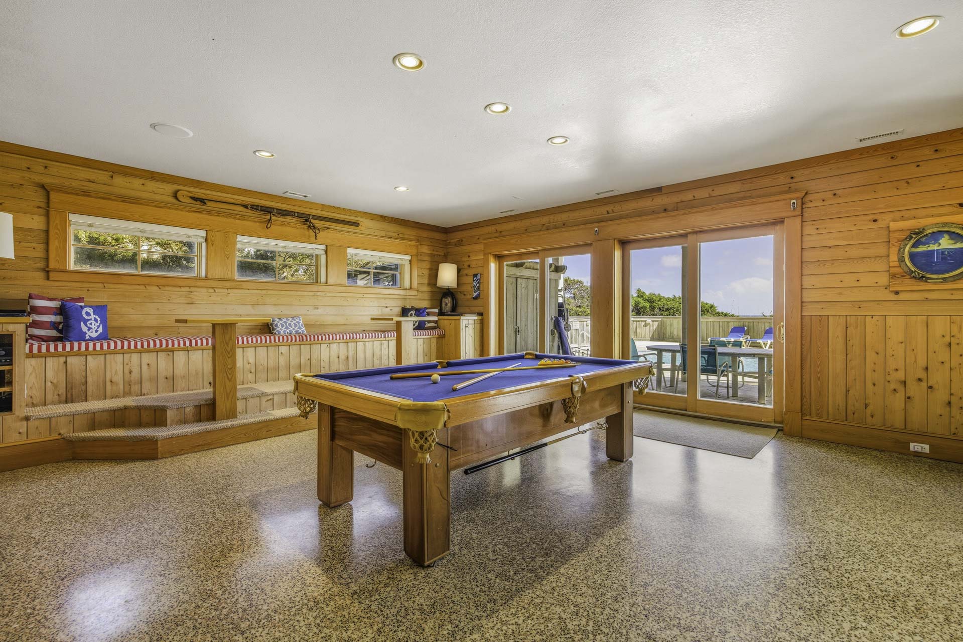 Surf Or Sound Realty 603 Seven Cousins Cottage Game Room 1