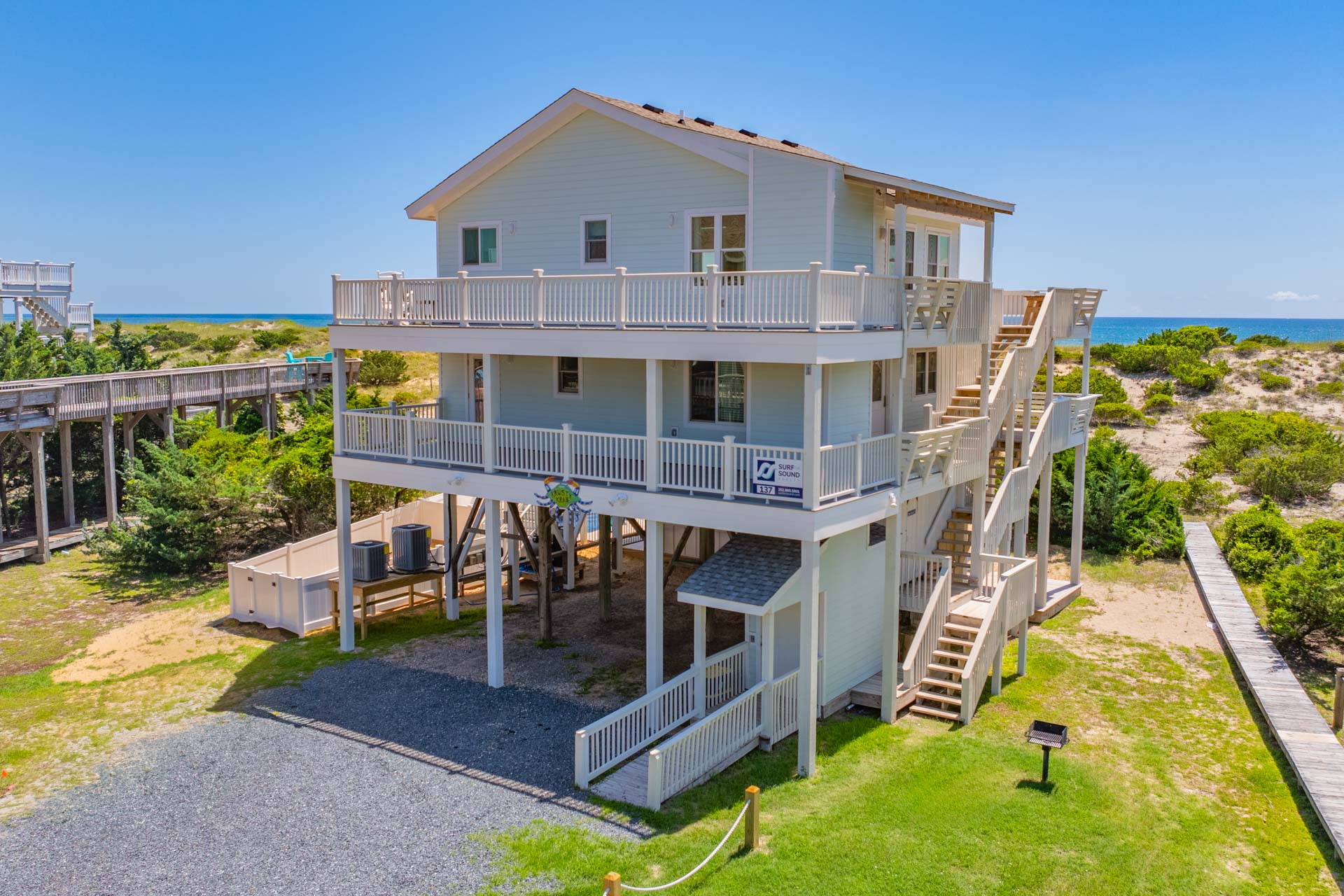 Surf Or Sound Realty 137 The Krusty Krab Exterior 1