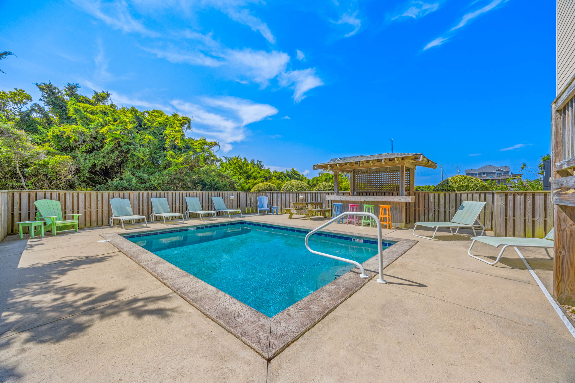 Surf Or Sound Realty 734 Hi View Pool Area 2