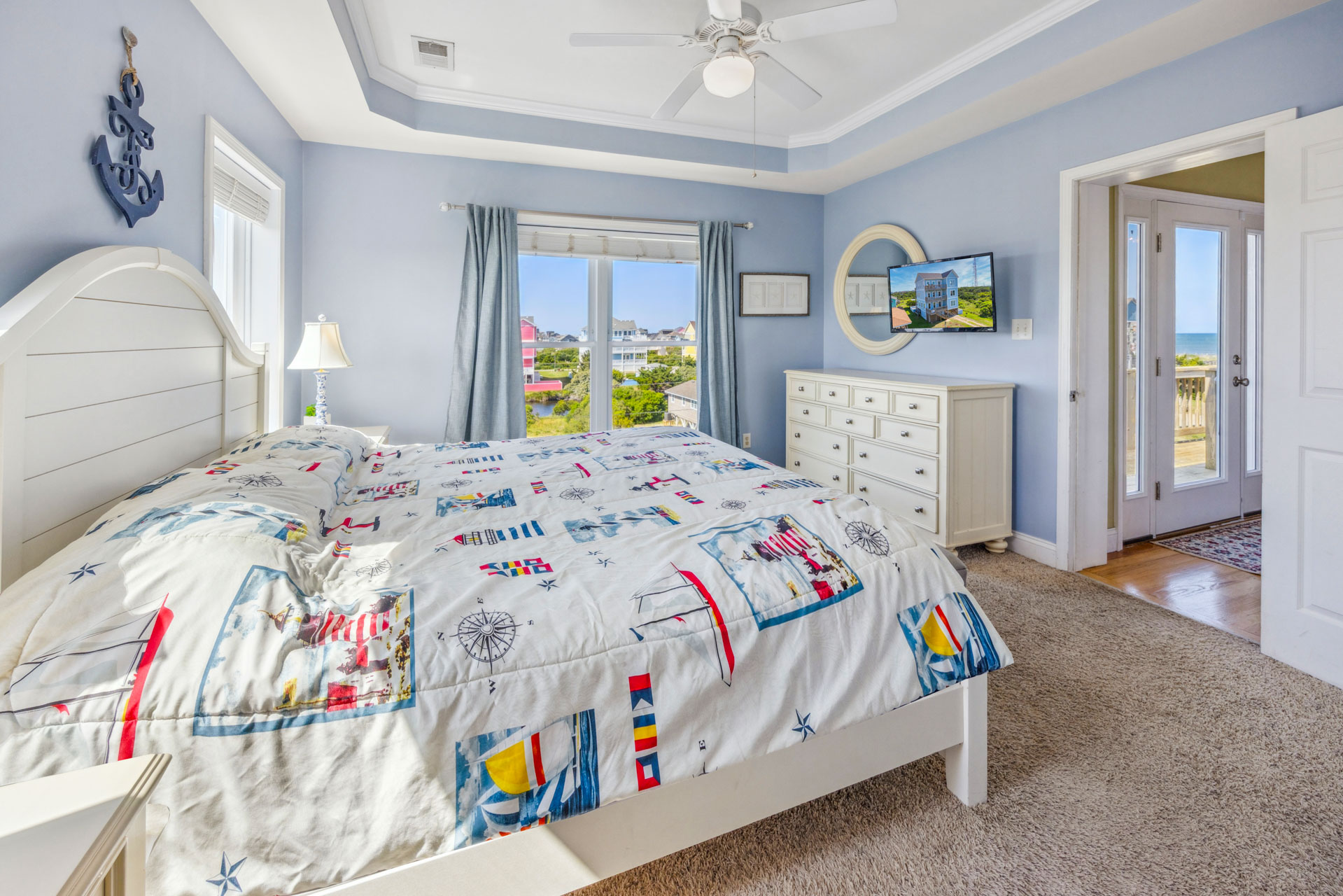 Surf Or Sound Realty 541 Alex's Hideaway Bedroom 1 2