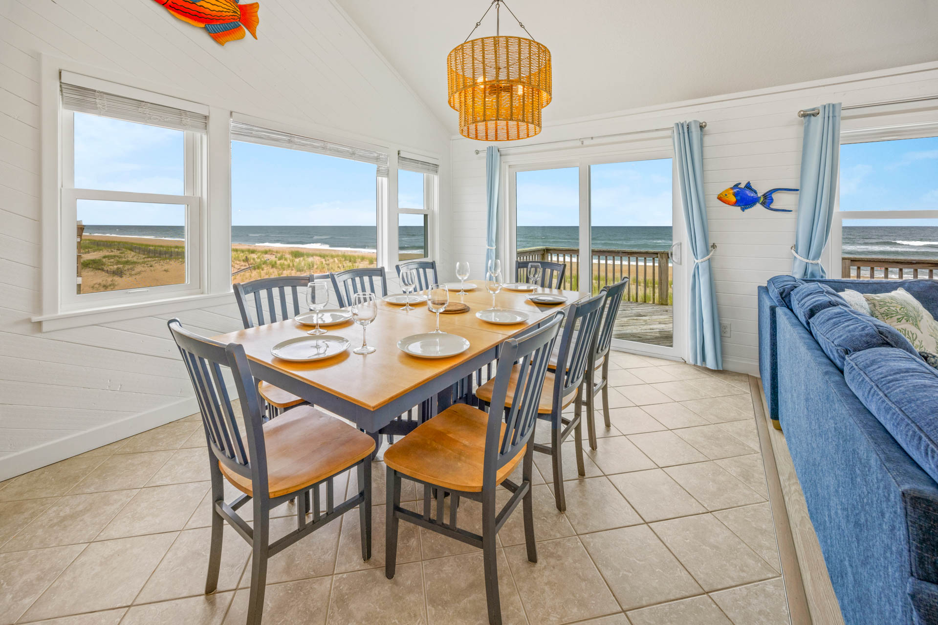 Surf Or Sound Realty 1226 Ocean's 31 Dining Area 4