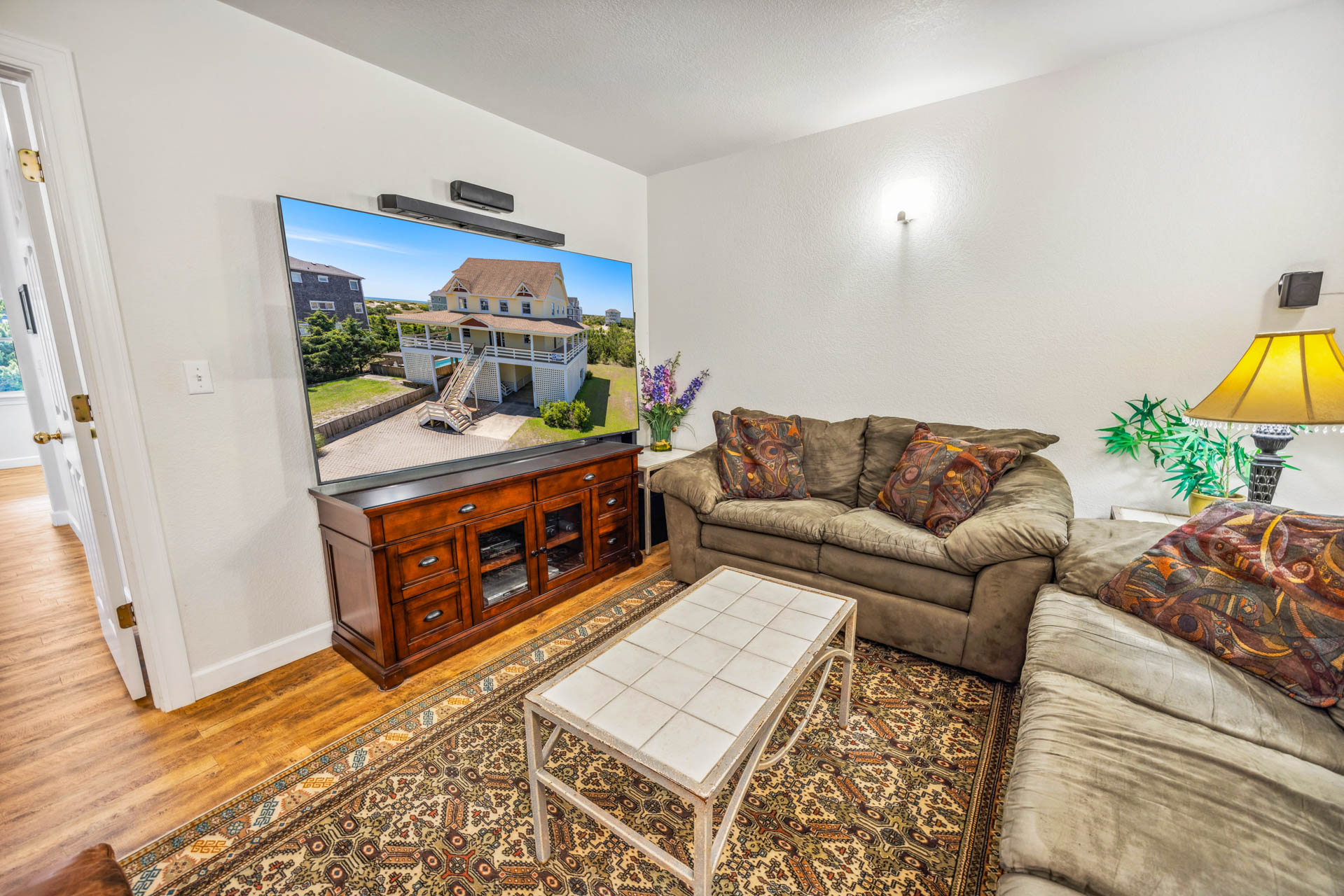 Surf Or Sound Realty 660 Beach Music Media Room 2