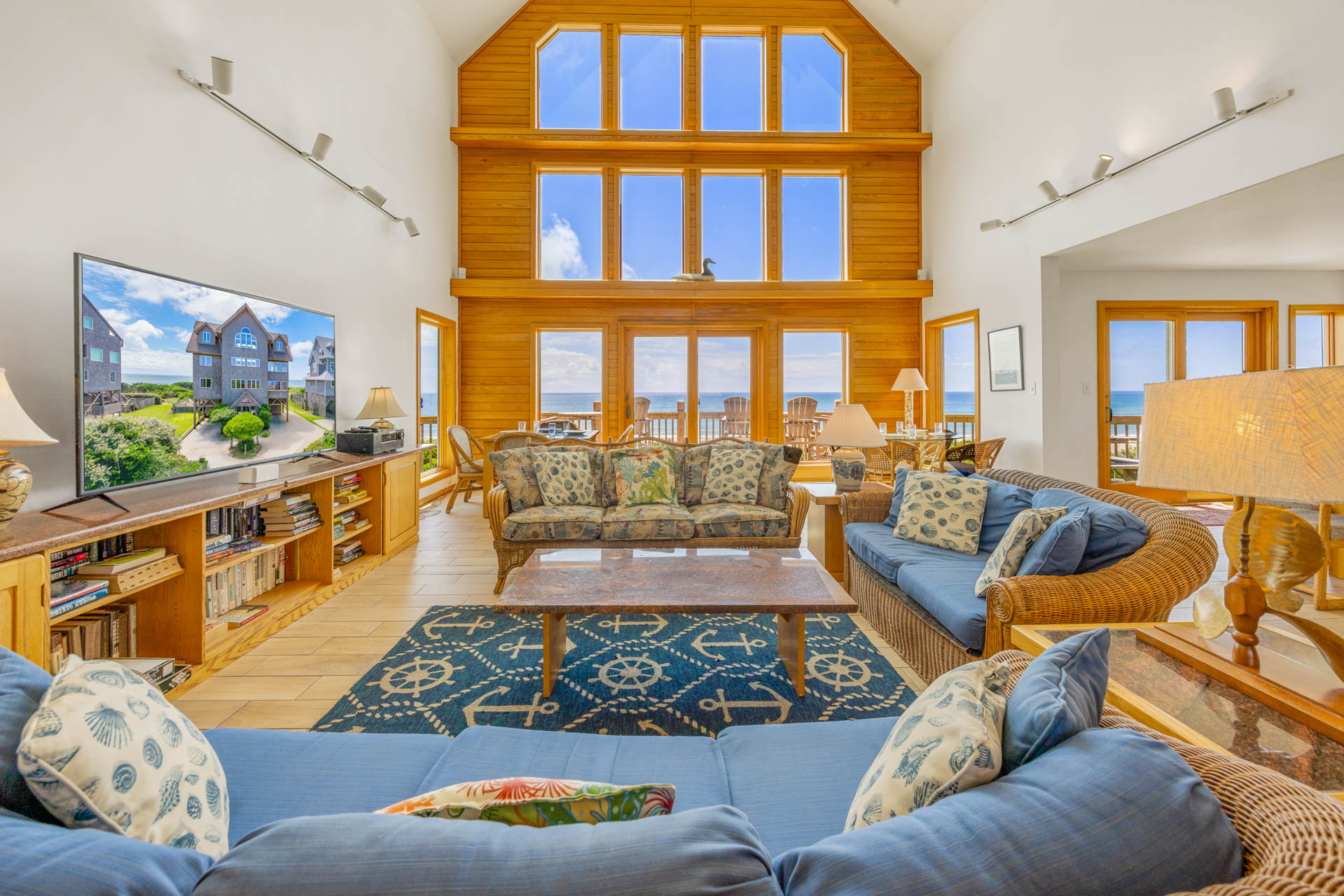 Surf Or Sound Realty 766 Surf's Up Great Room 6
