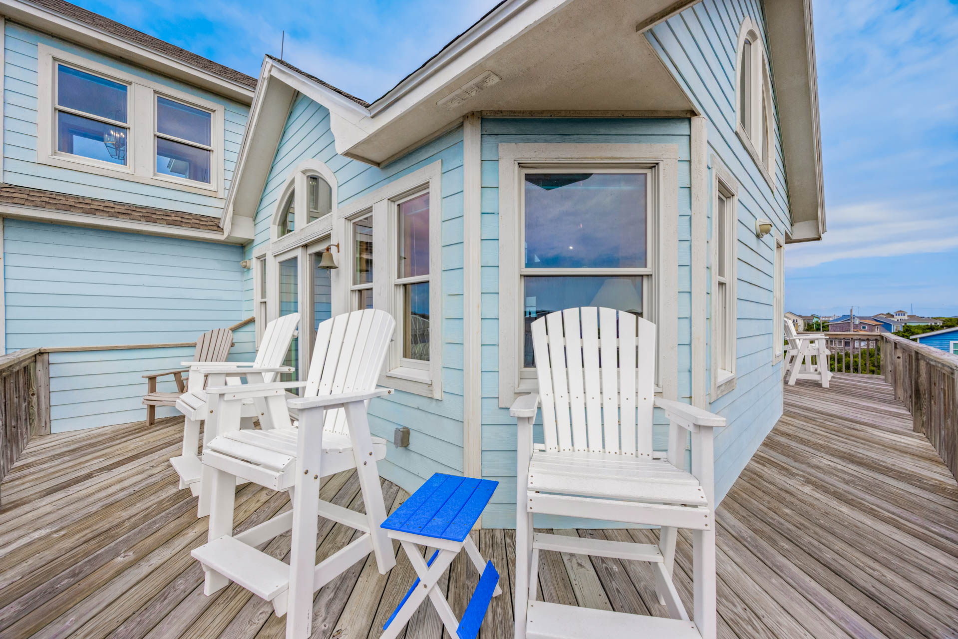 Surf Or Sound Realty 1260 Bangarang Beach House Deck