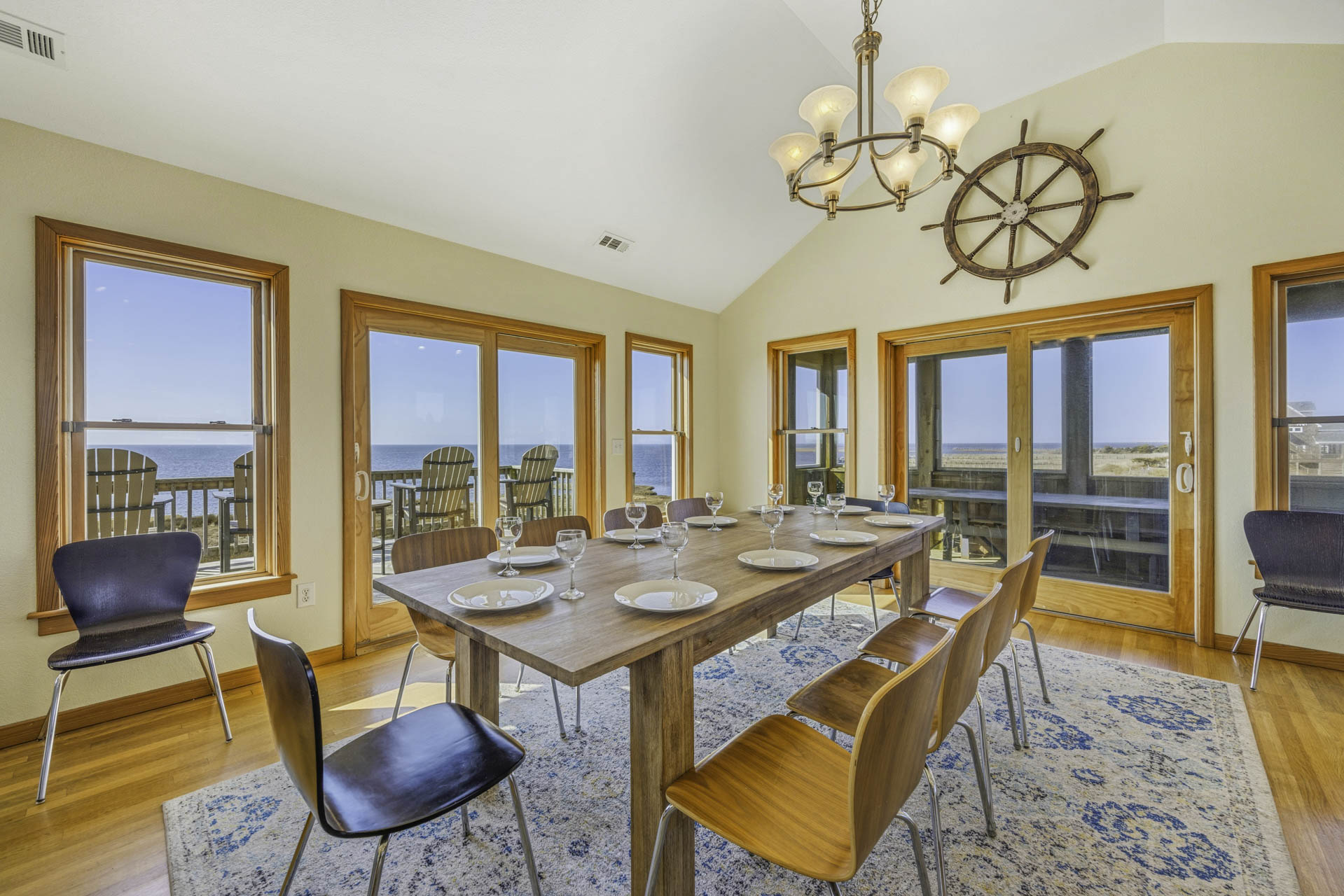 Surf Or Sound Realty 481 Sweet Tranquility Dining Area 1