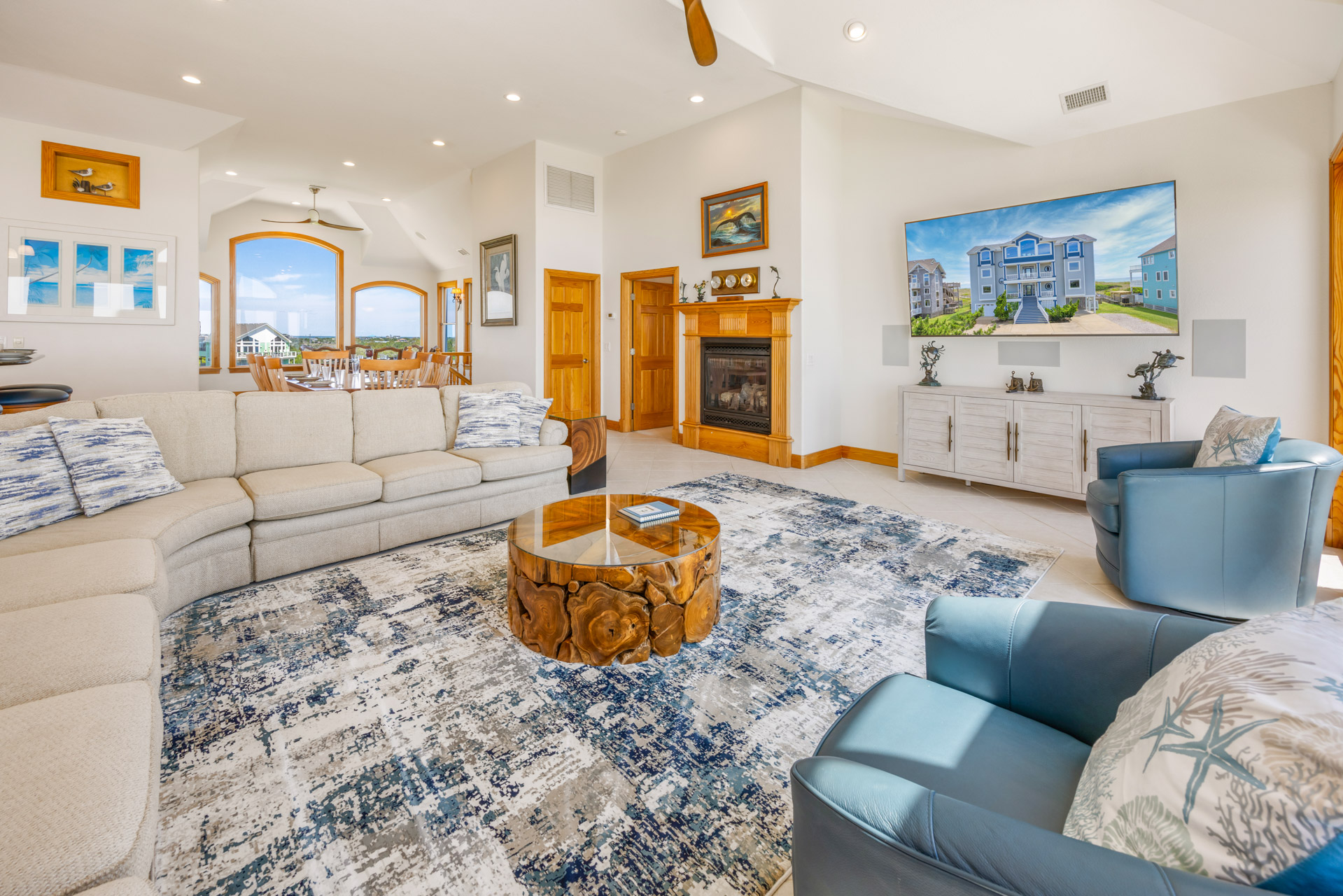 Surf Or Sound Realty 782 Forever Moore Great Room 3