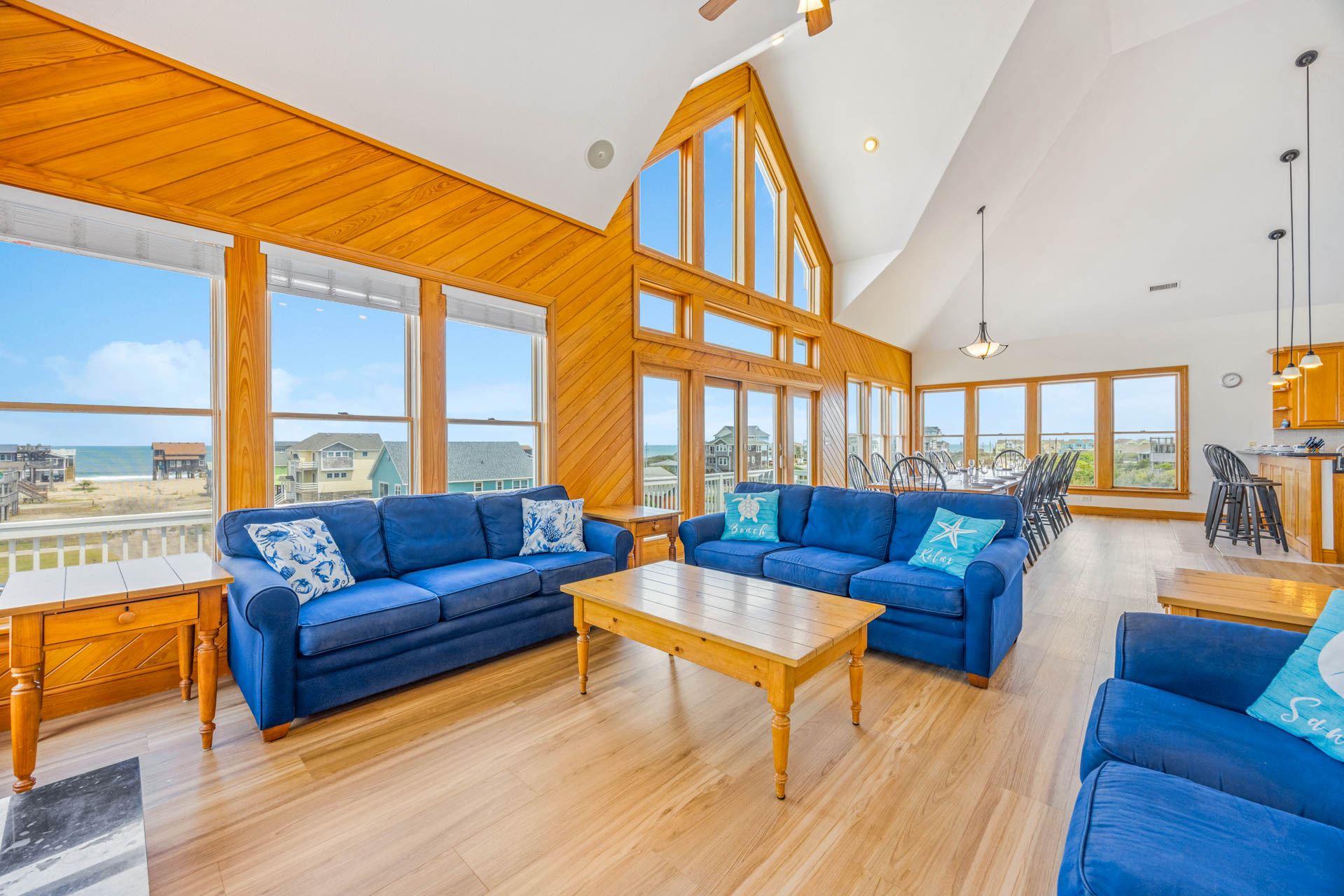 Surf Or Sound Realty 1251 Whispering Sands Great Room 4