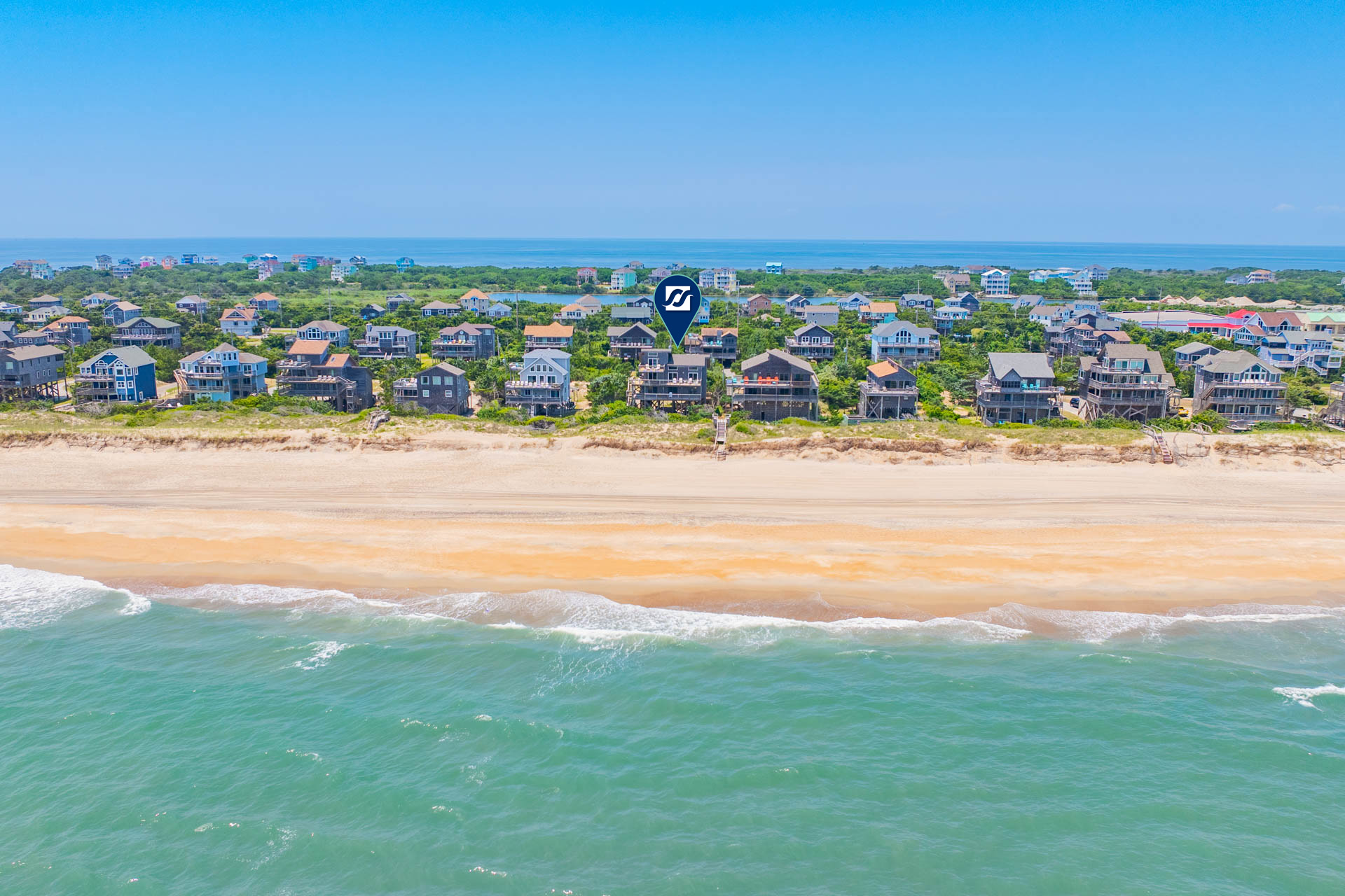 Surf Or Sound Realty 1254 Three Sheets To The Wind Exterior 5 Pin