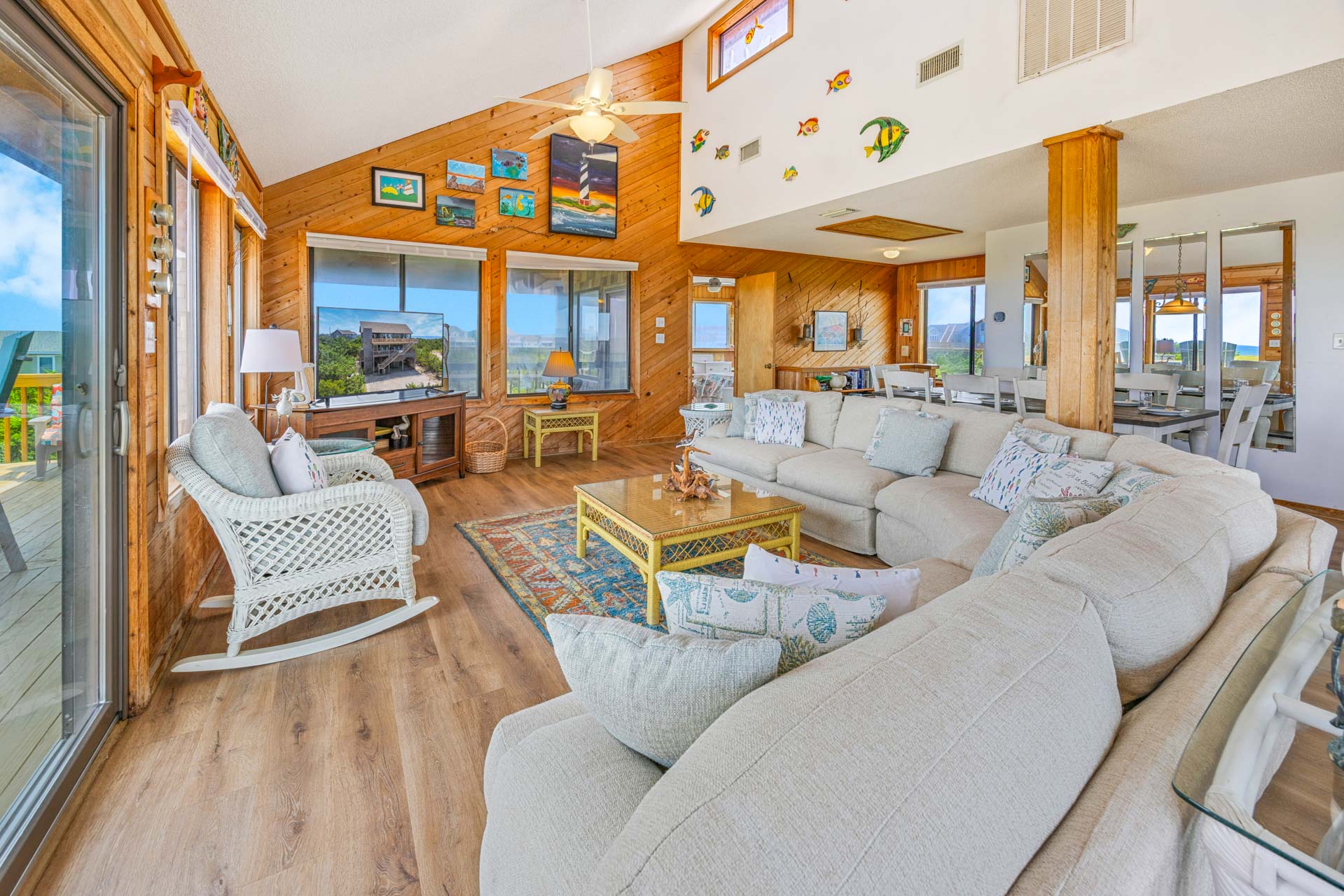 Surf Or Sound Realty 958 Second Wind Avon Great Room 3