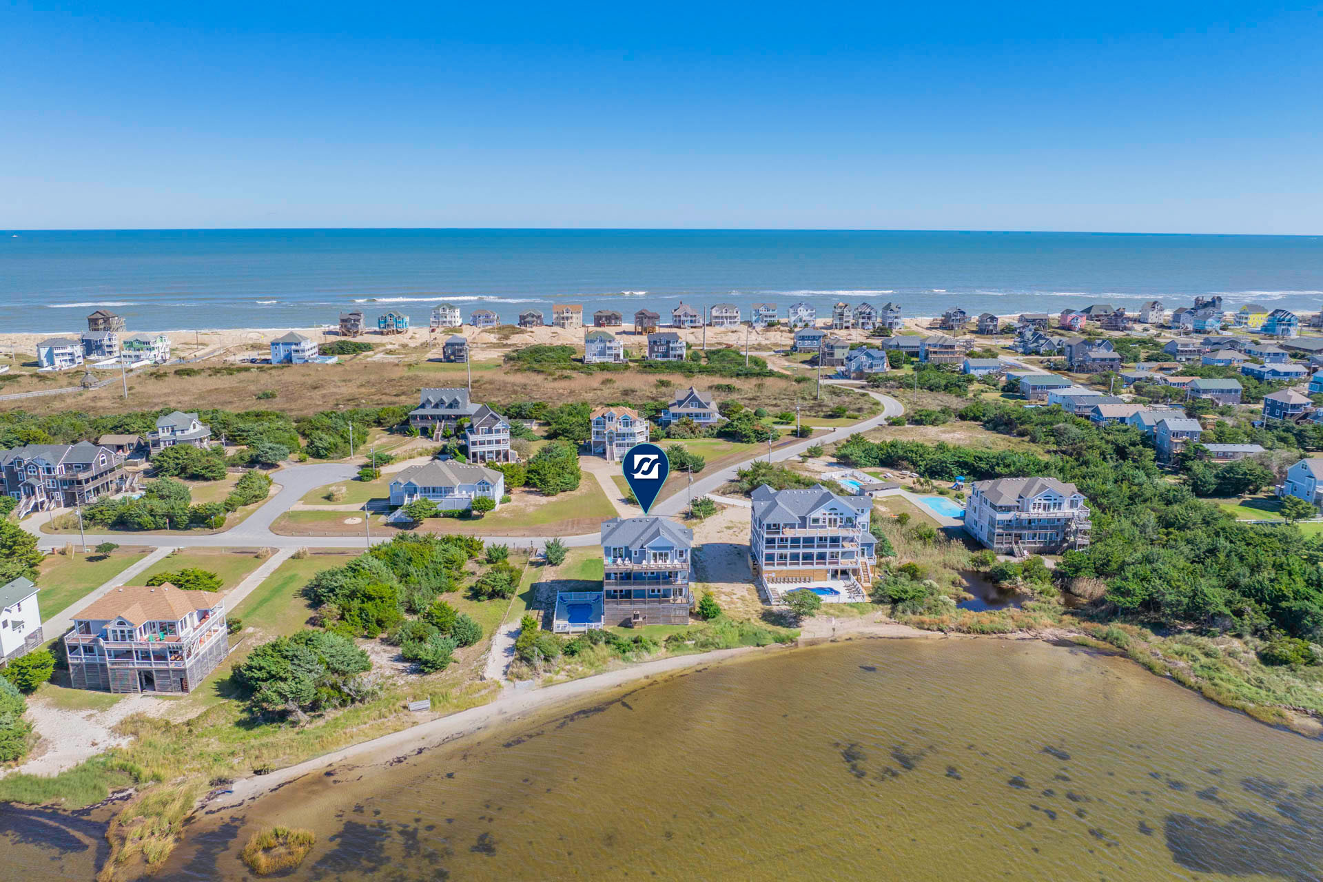 Surf Or Sound Realty 1036 Sunset Cove Exterior 7 Pin