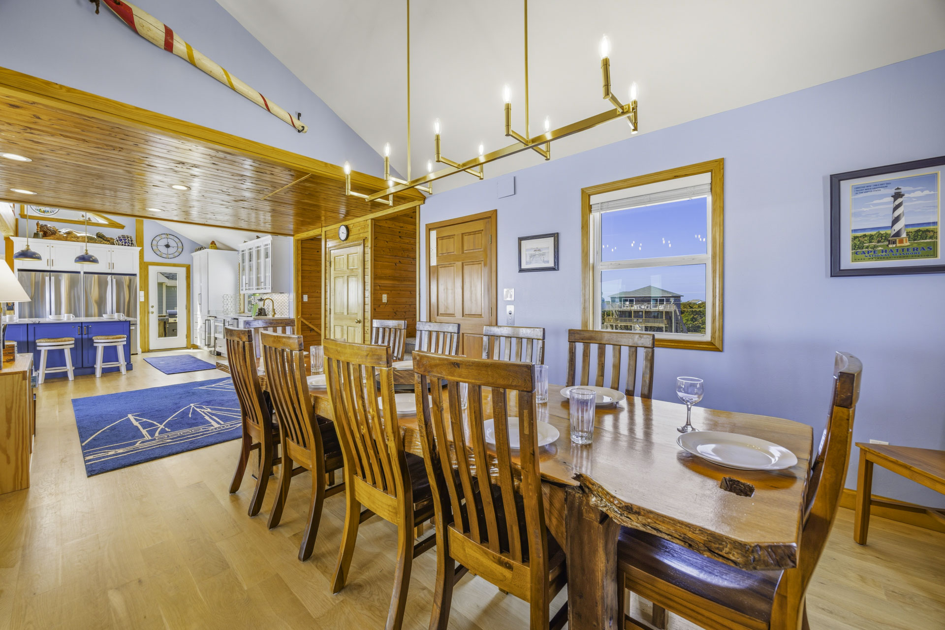 Surf Or Sound Realty 1025 Pflueger's Lure Dining Area 3