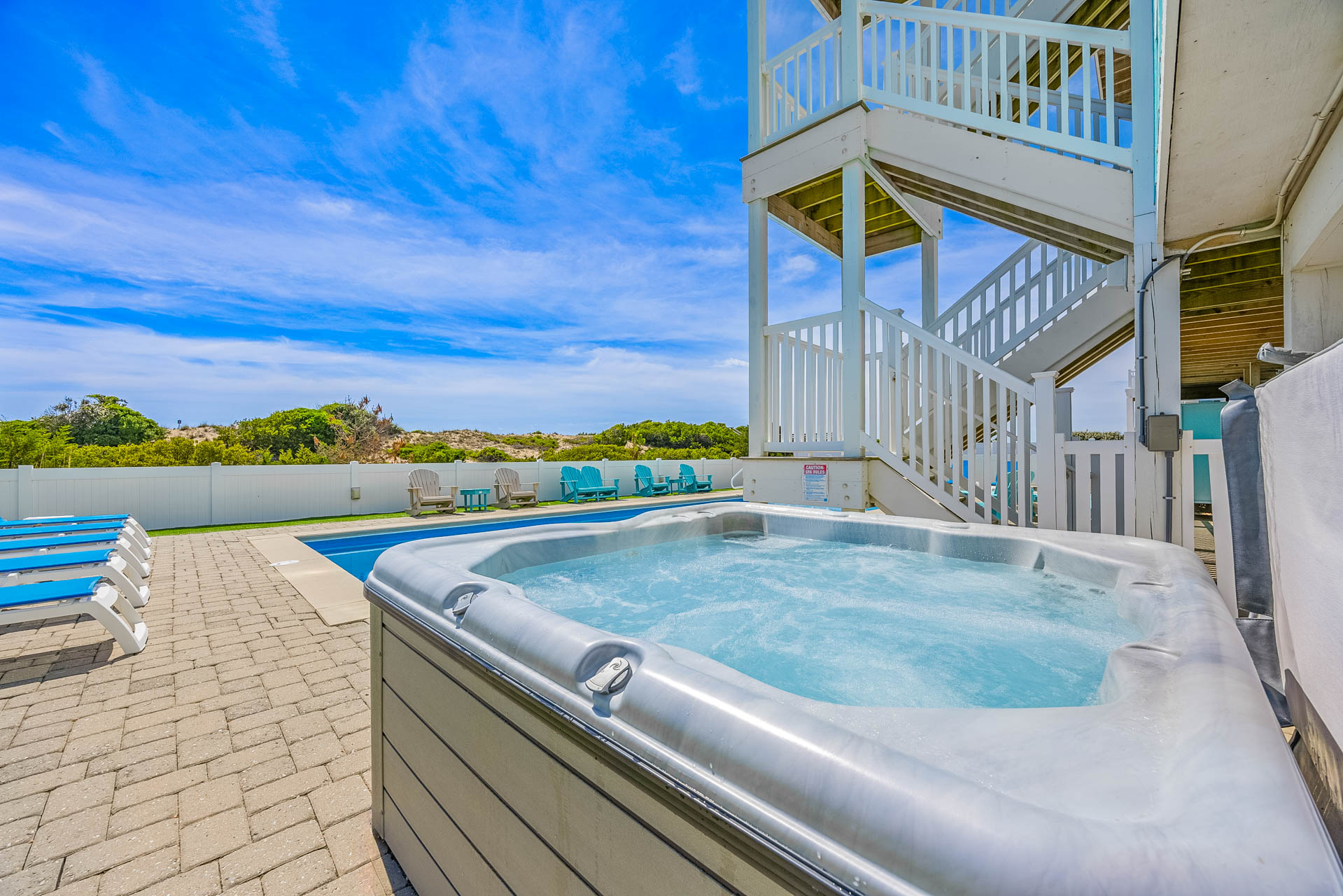Surf Or Sound Realty 895 Sandy Beach Retreat Hot Tub 1
