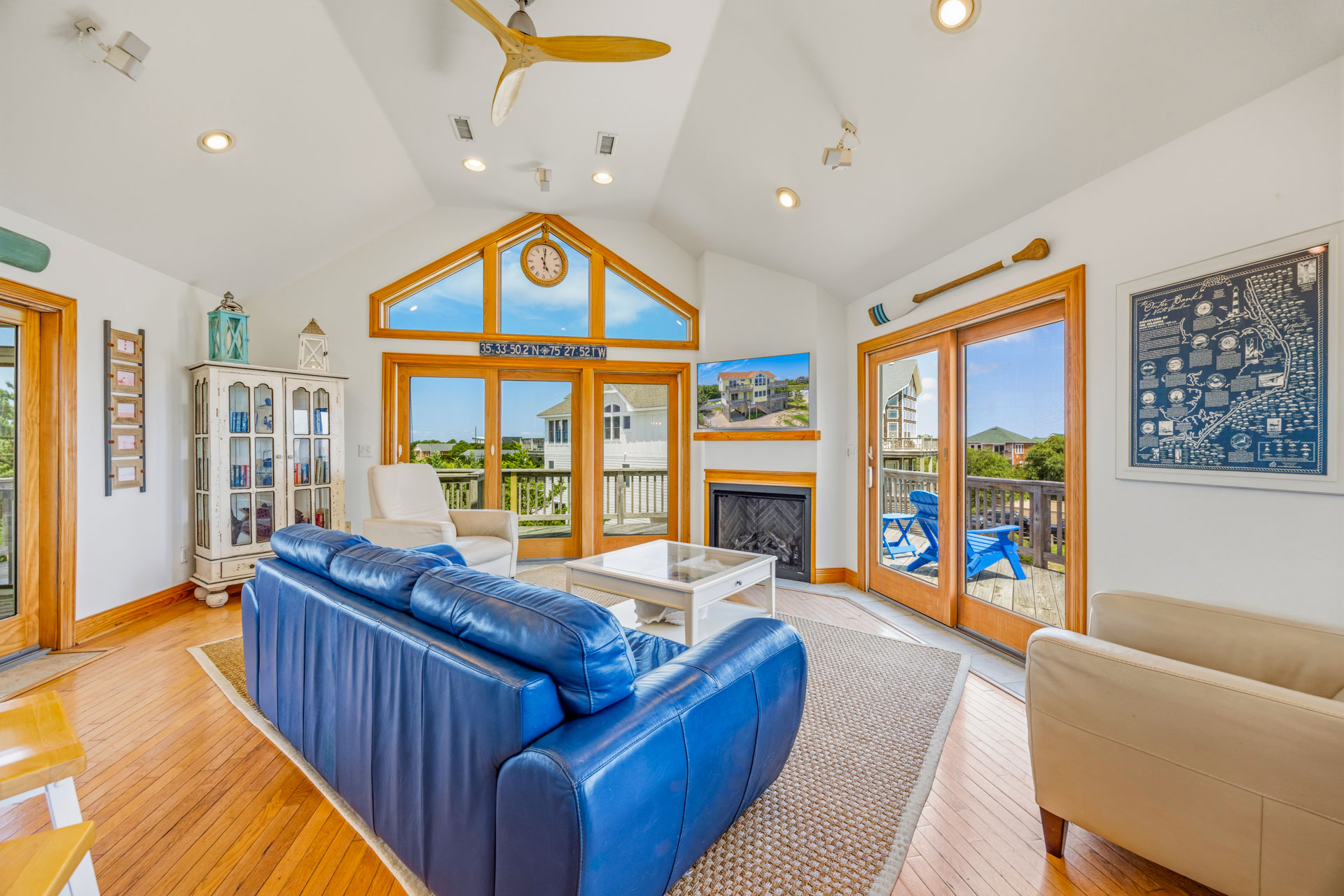 Surf Or Sound Realty 1256 X Marks The Spot Great Room 2