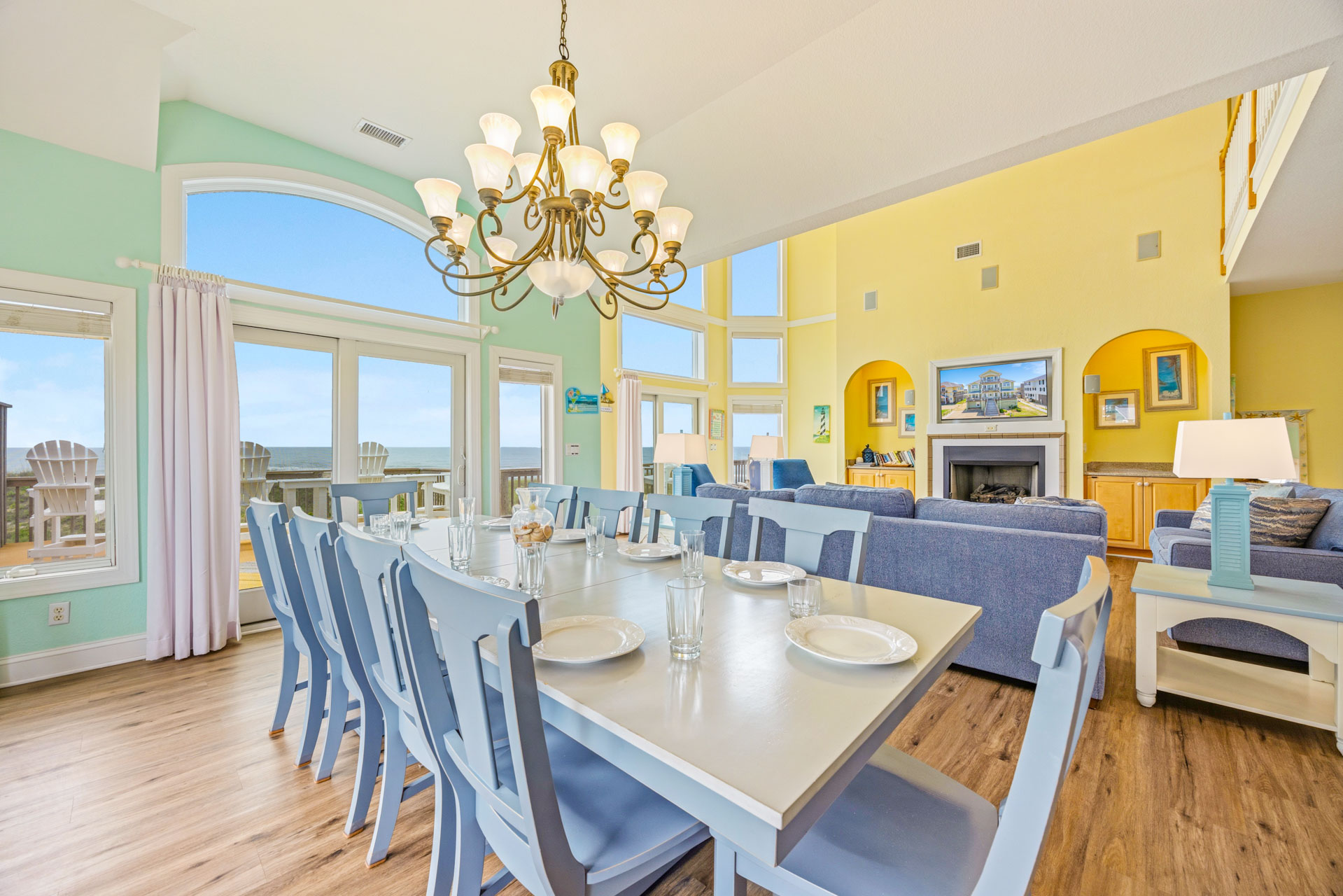 Surf Or Sound Realty 1253 Ocean Rush Dining Area 3