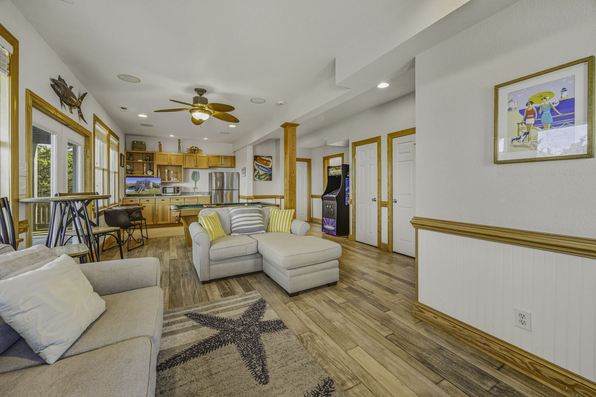 Surf Or Sound Realty 1233 High Tide Haven Game Room 2